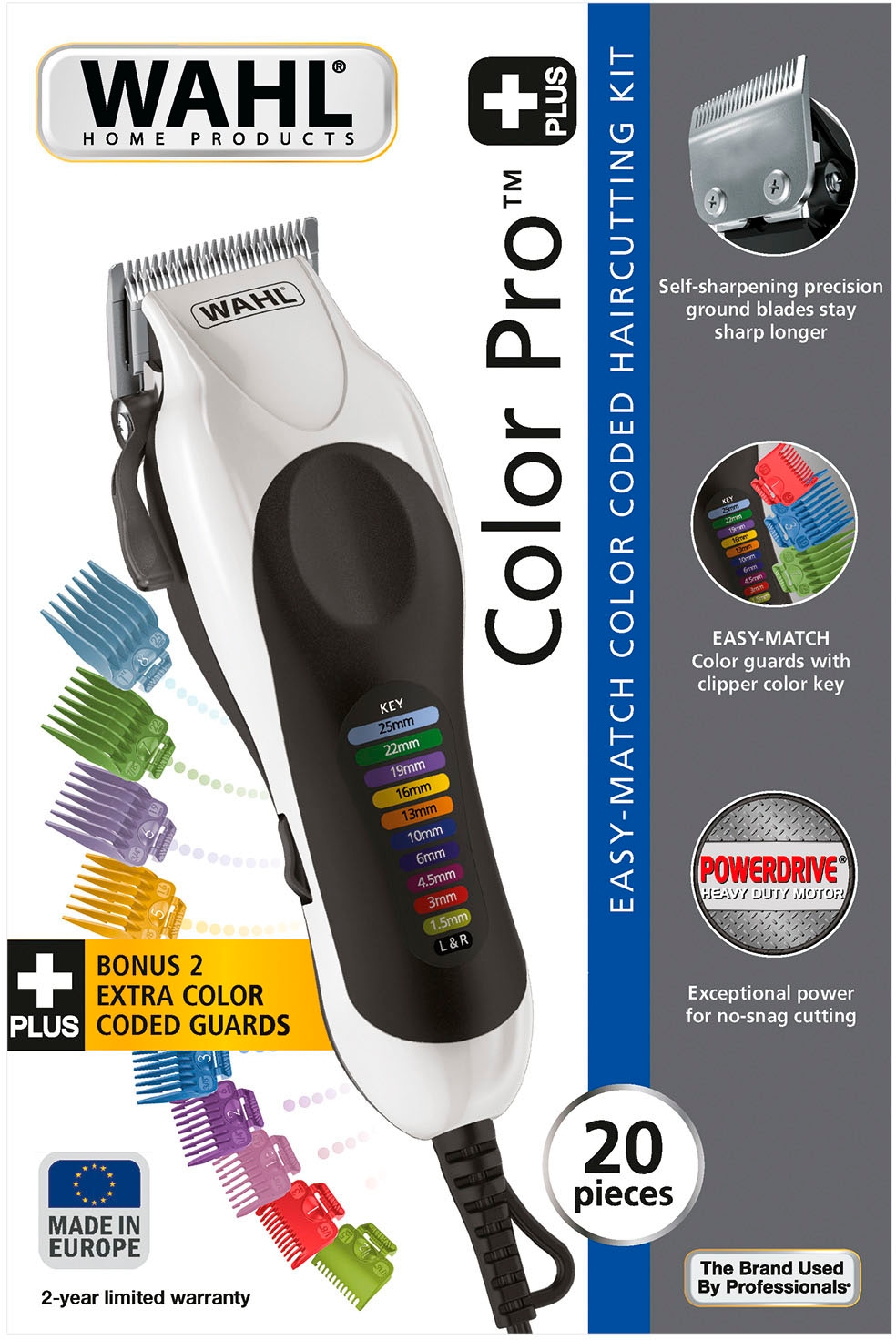 Wahl Haarschneider »Color Plus Pro | Netz-Haarschneiderset BAUR 20104.0460«