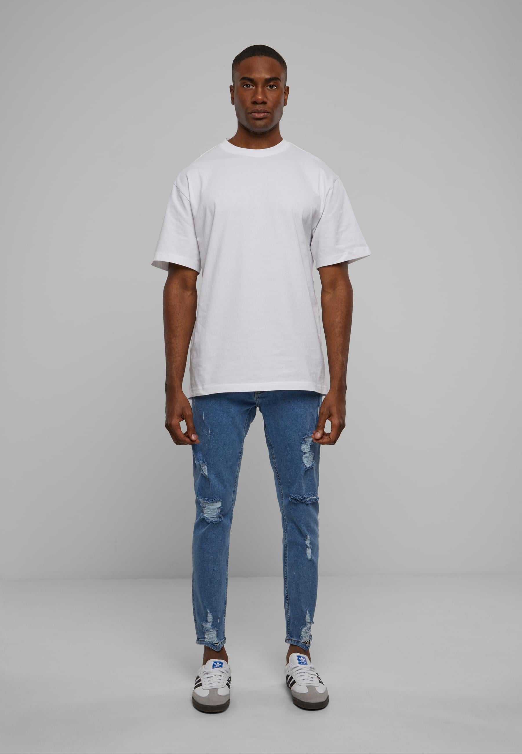 2Y Studios Bequeme Jeans »2Y Studios Herren 2Y Destroyed Cropped Skinny Denim«