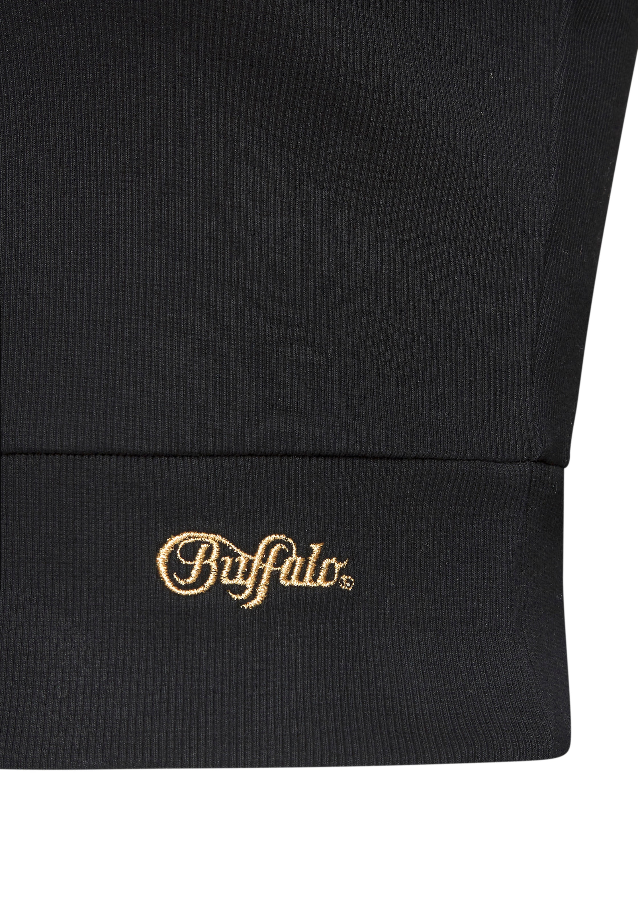 Buffalo Crop-Top, mit aufwendiger Logostickerei