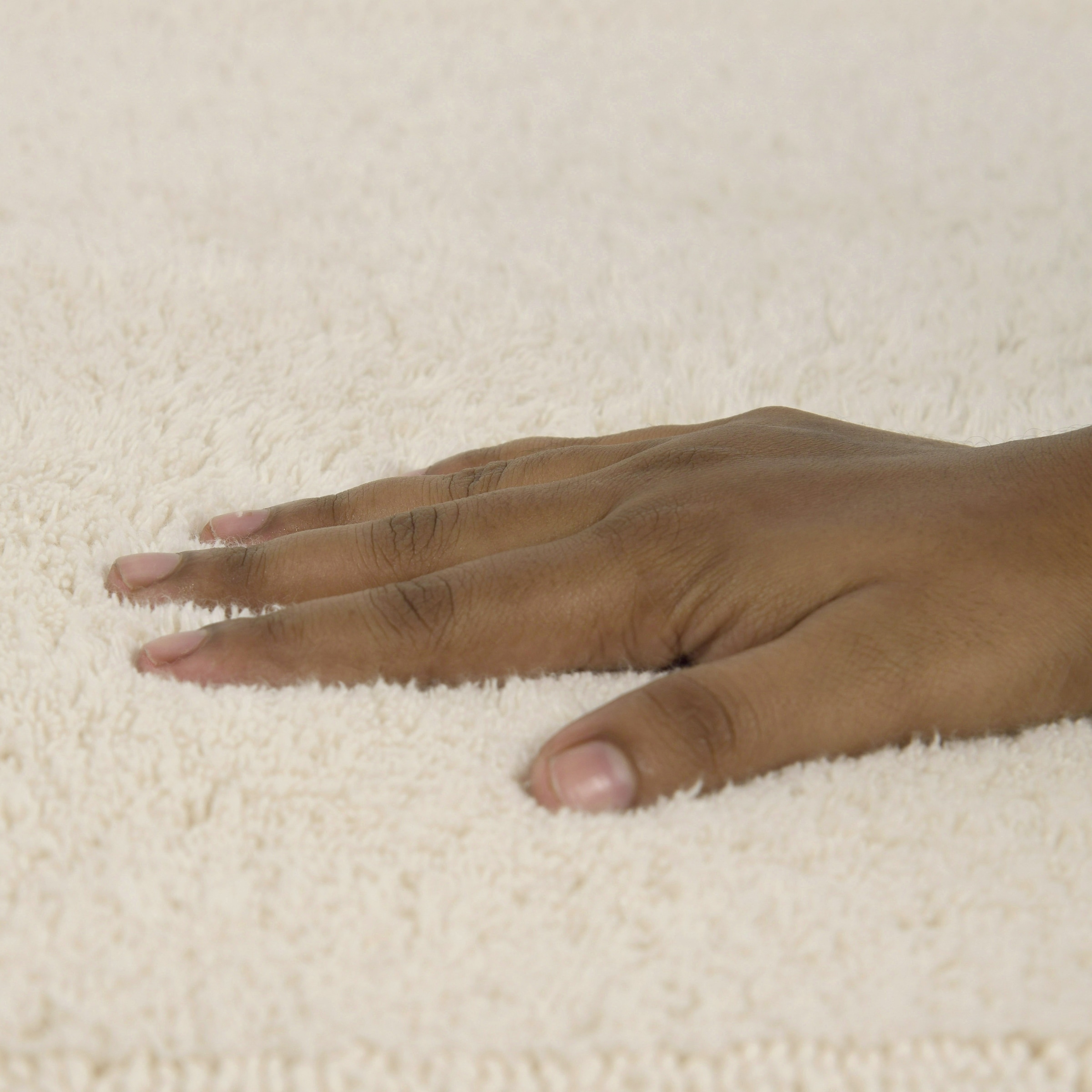 my home Badematte »Kapra, Badvorleger, Badezimmer Teppich«, beidseitig nutzbar-fußbodenheizungsgeeignet-strapazierfähig, mit Bordüre, Badteppich, Badematte, Baumwolle