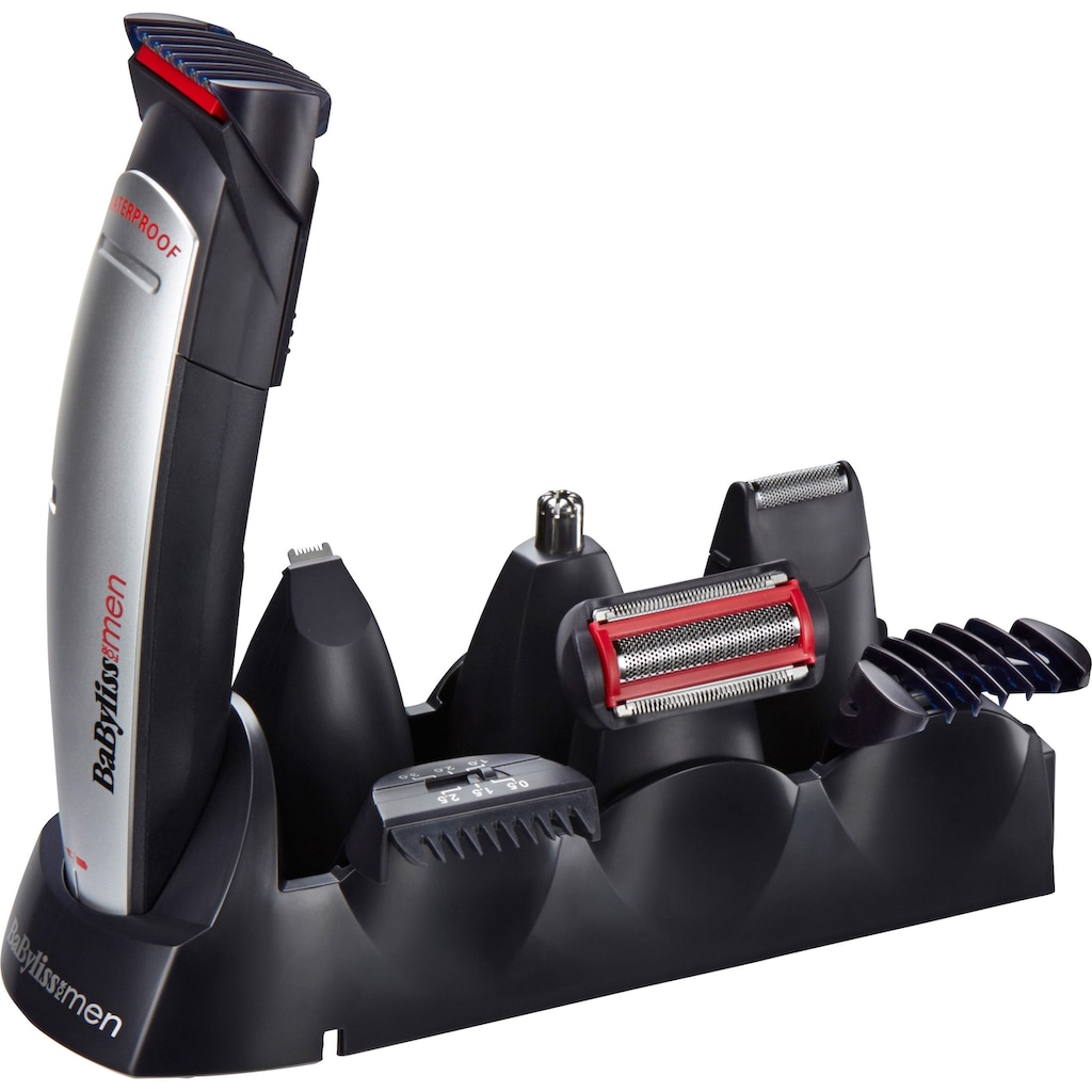 BaByliss Multifunktionstrimmer »E837E MEN X-10«, 5 Aufsätze