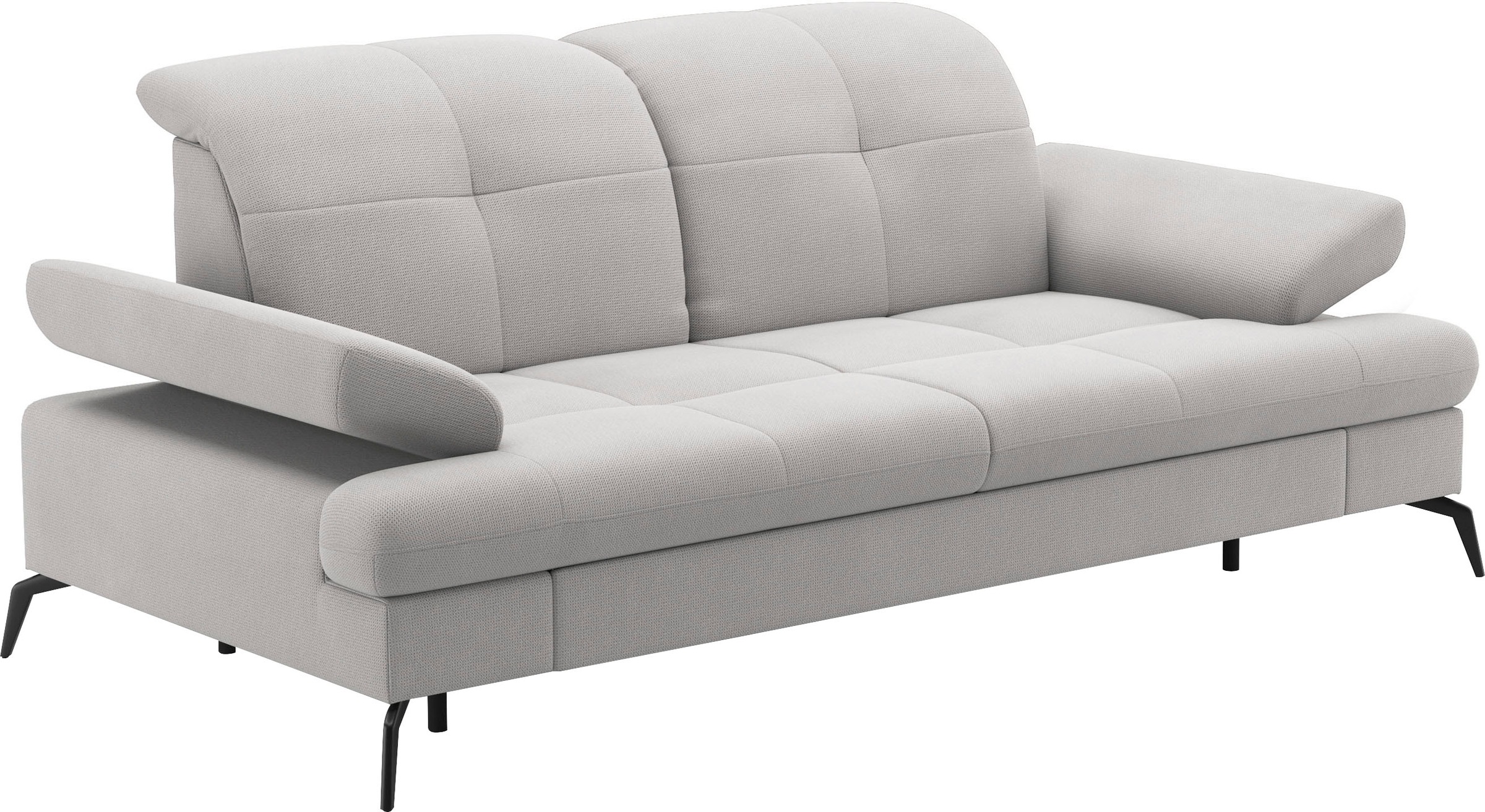 sit&more 2,5-Sitzer »Amica, inkl. Sitztiefenverstellung und Armteilverstellung«, wahlweise mit Kopfteilverstellung und Bettfunktion
