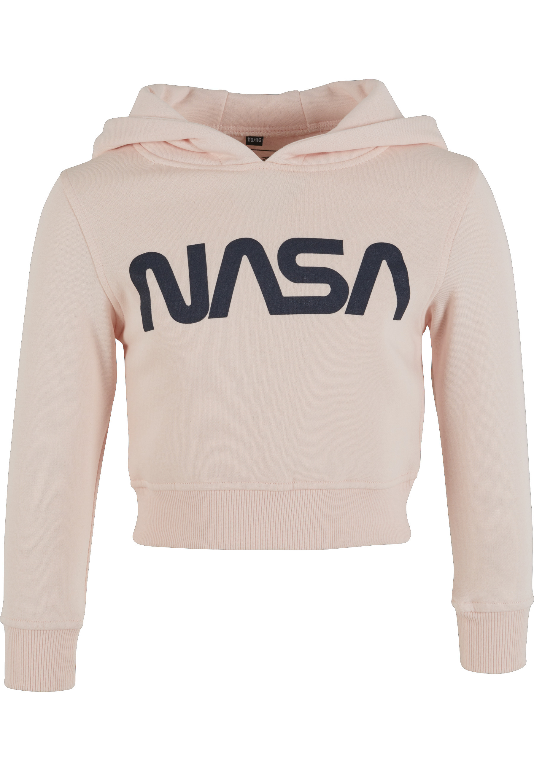 MisterTee Hoodie "MisterTee Damen Kids NASA Cropped Hoody", 1 Stk.