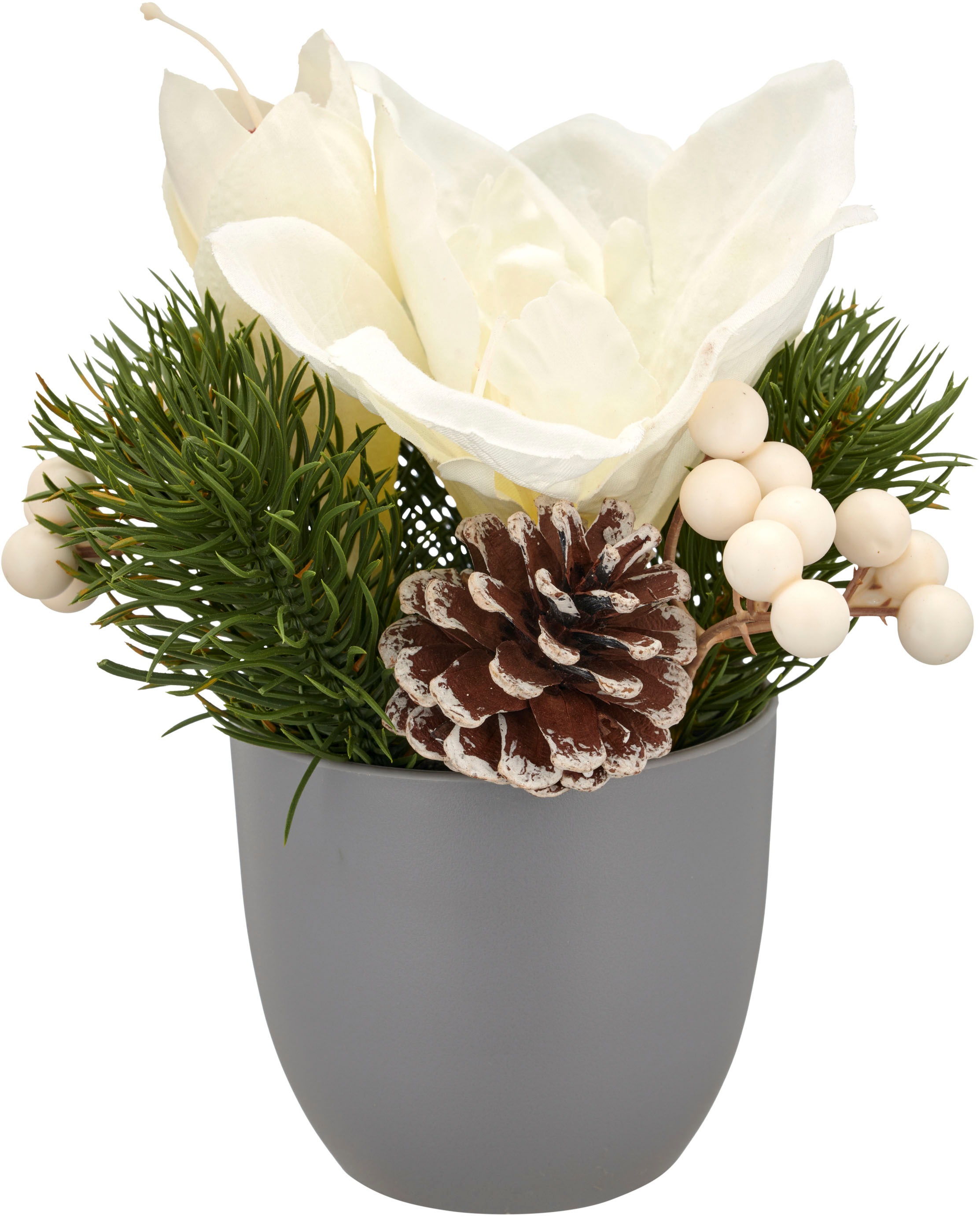 Creativ green Kunstblume "Amaryllisgesteck" mit 2 Blütenfarben im Set günstig online kaufen