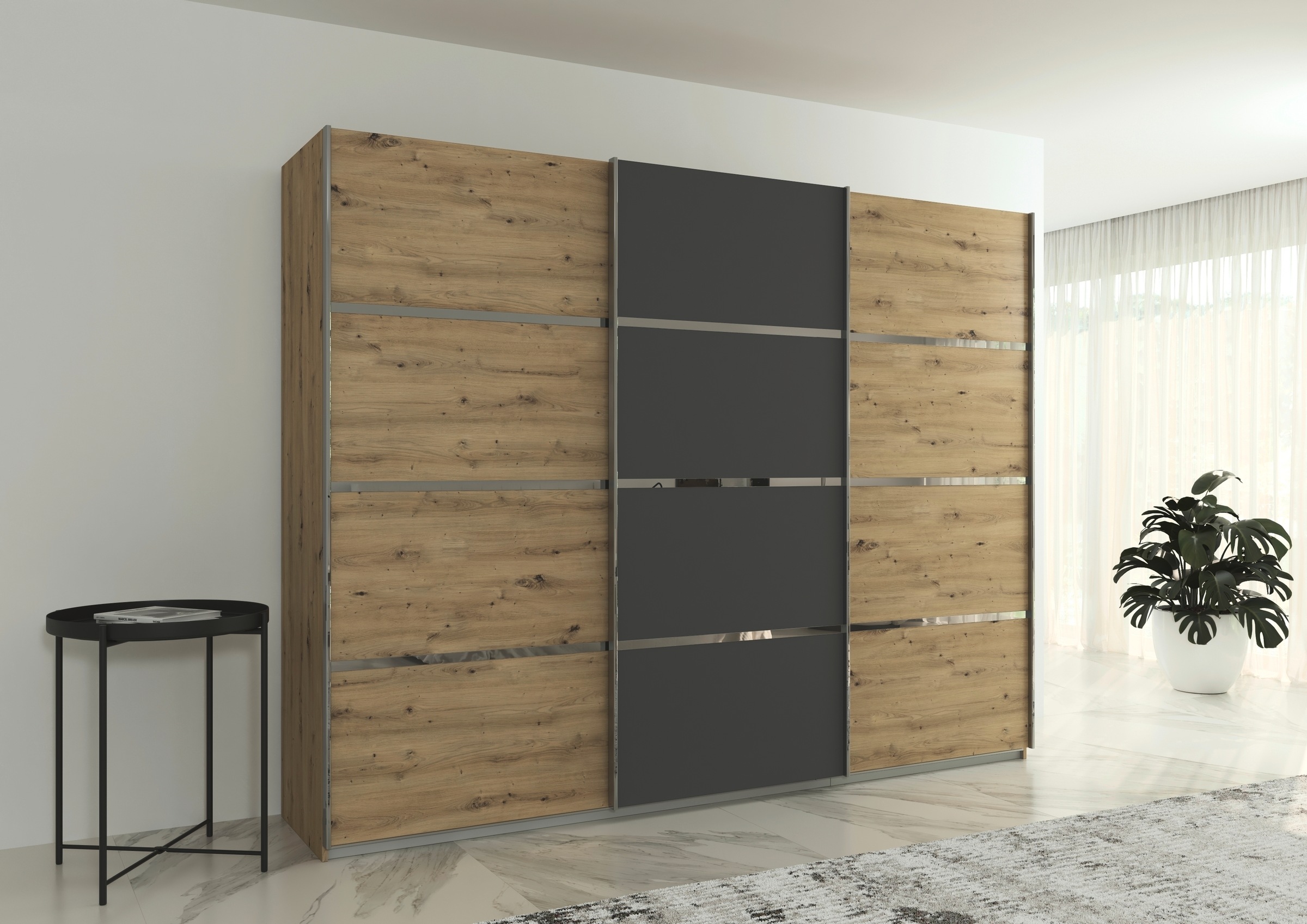 rauch Kleiderschrank "Schwebetürenschrank Garderobe Schrank TOP ANGEBOT Avo günstig online kaufen