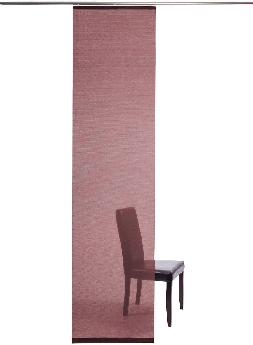 HOMING Schiebegardine "Manhattan" Klettband 1 Stk. tlg. modern, Wohnzimmer, Schlafzimmer