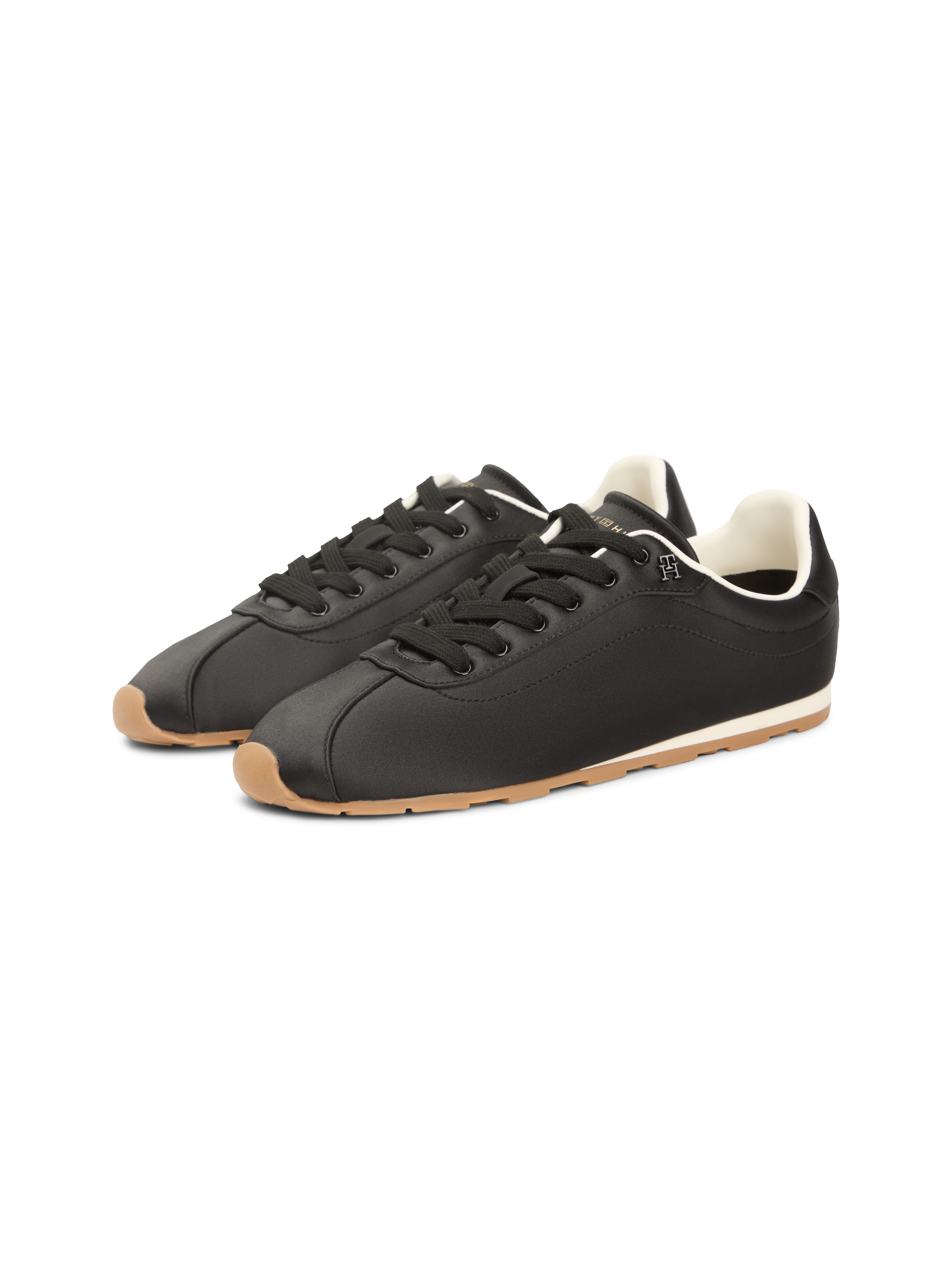 Tommy Hilfiger Sneaker "TH BELLA LOW RUNNER SATIN" Freizeitschuh, Halbschuh günstig online kaufen