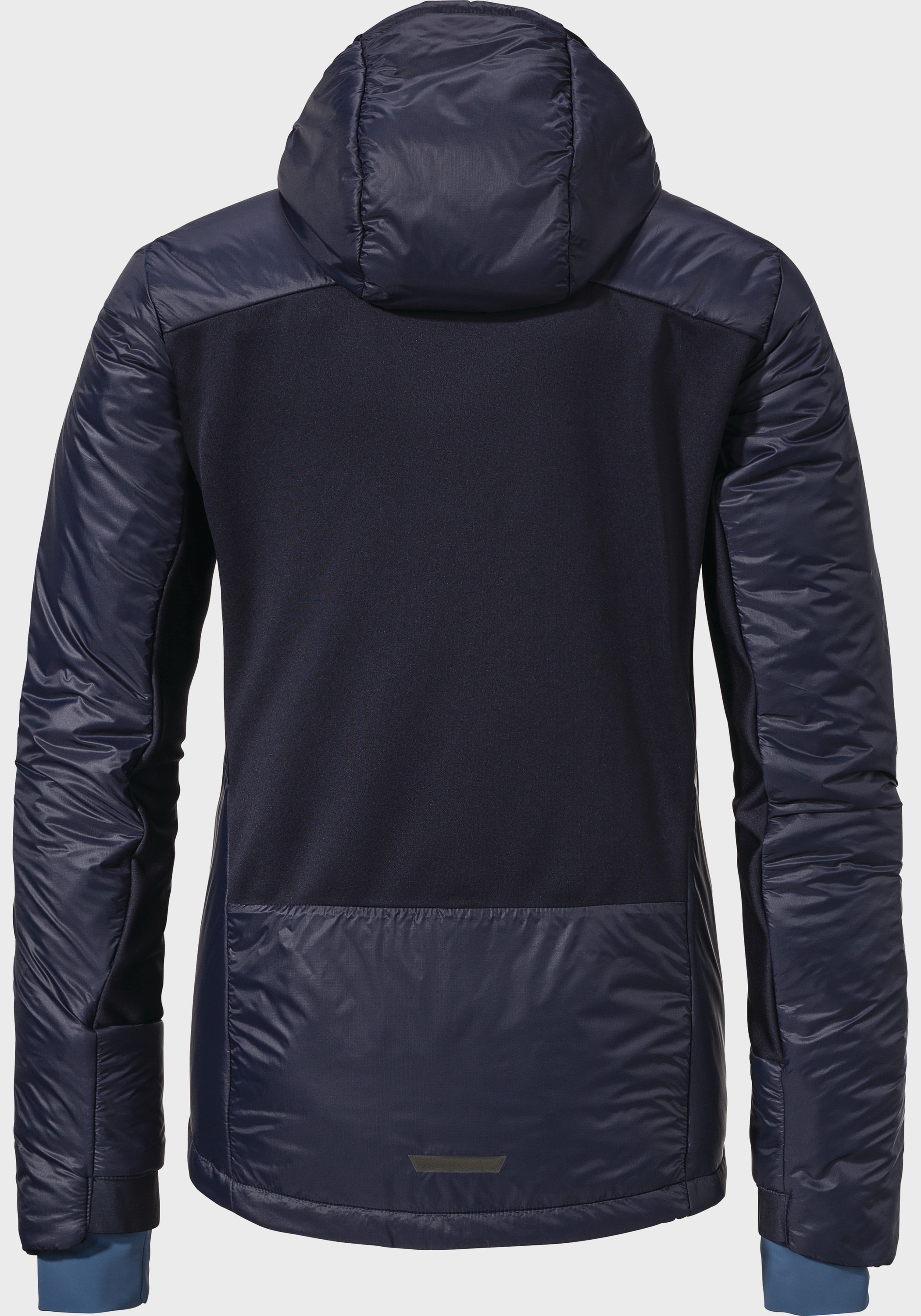 Schöffel Outdoorjacke »Ins Hybrid Black Raven L«, mit Kapuze