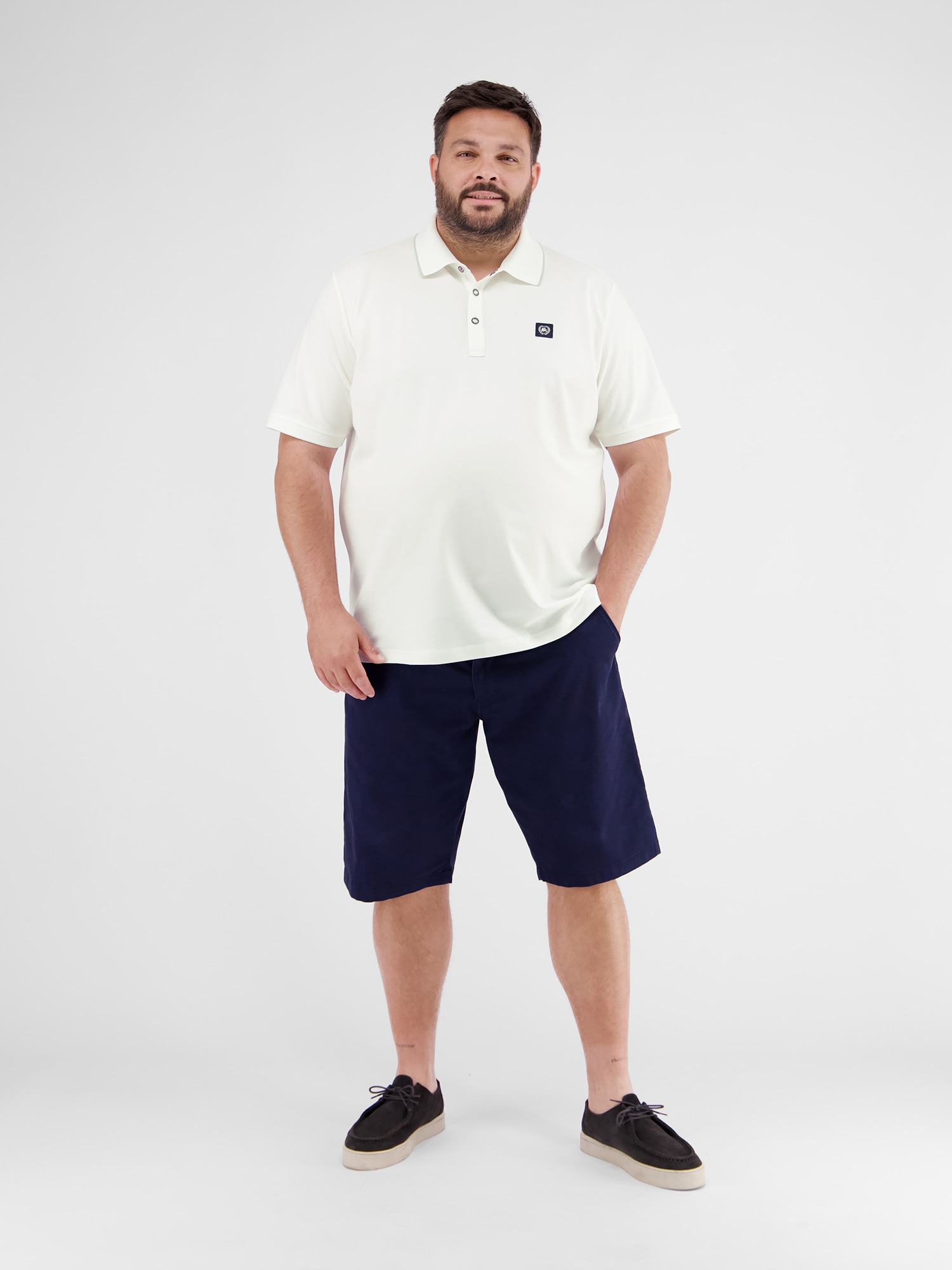 LERROS Poloshirt »LERROS Poloshirt in Übergrößen, bequem und sportiv«