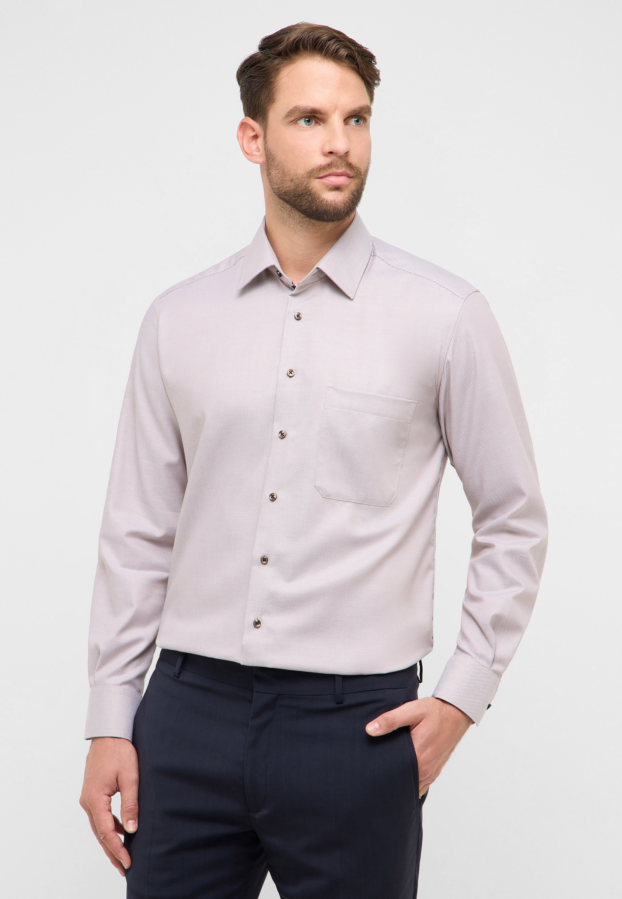 Eterna Langarmhemd "COMFORT FIT" NON IRON (bügelfrei) günstig online kaufen