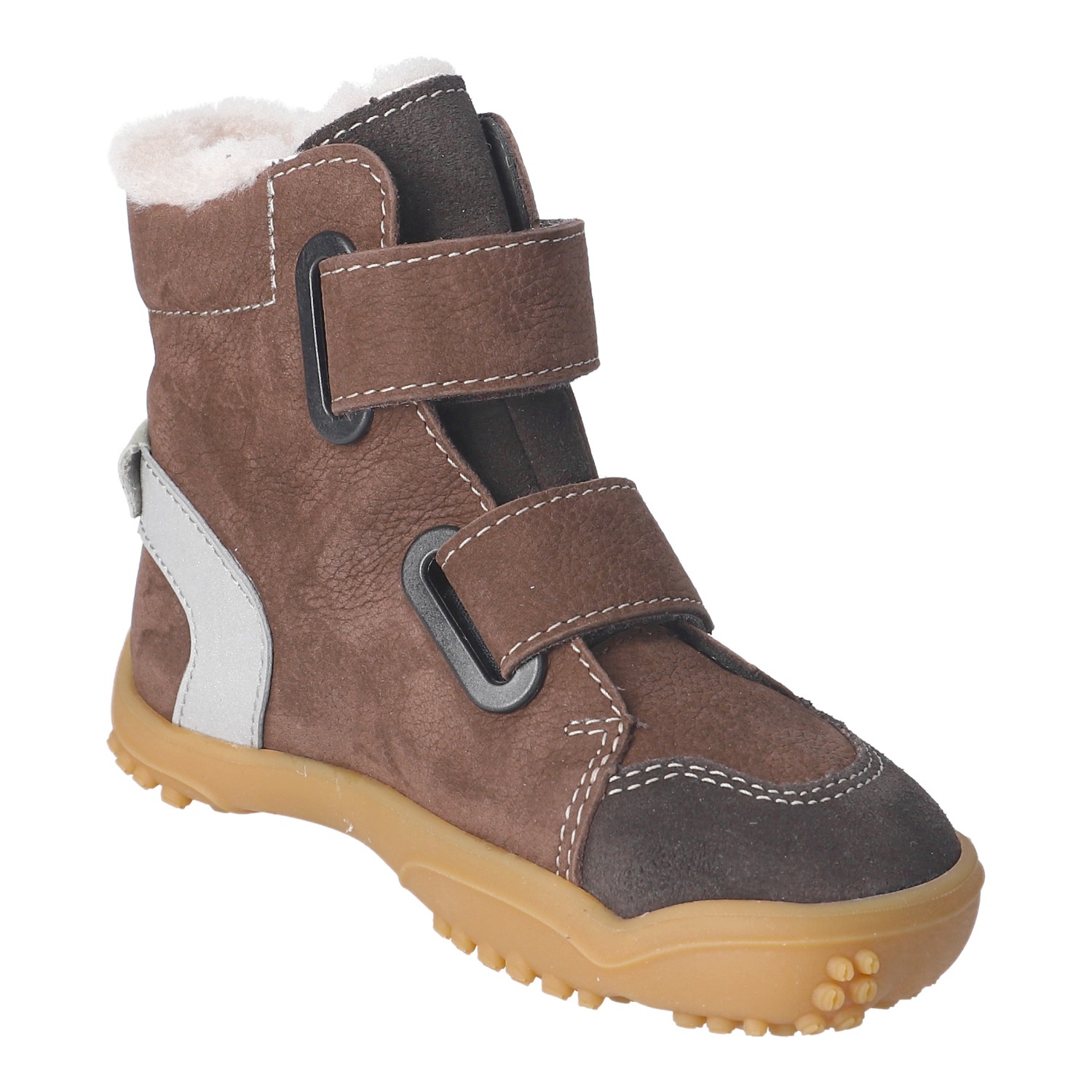 qnuffs Barfußschuh »EIBE«  Winterboots, mit wasserdichter TEX-Ausstattung, mit Namensschild
