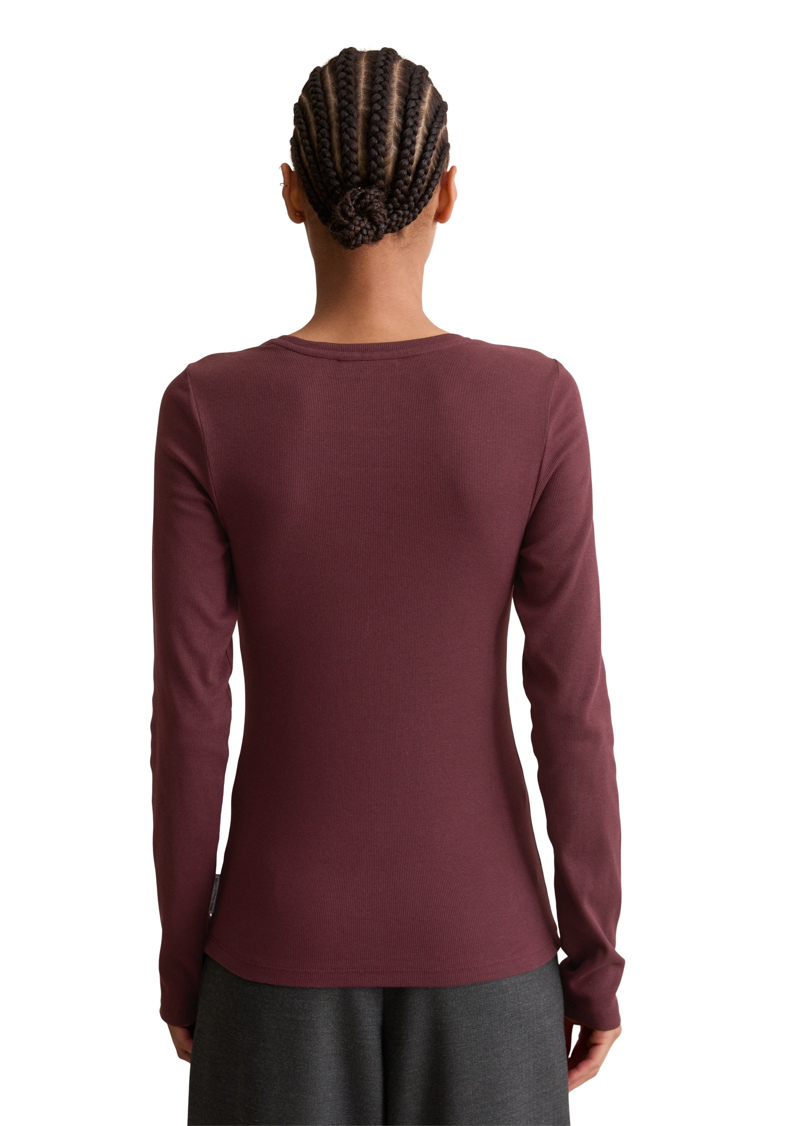 Thumbnail - Marc OPolo DENIM Langarmshirt "aus softem Ripp-Jersey"