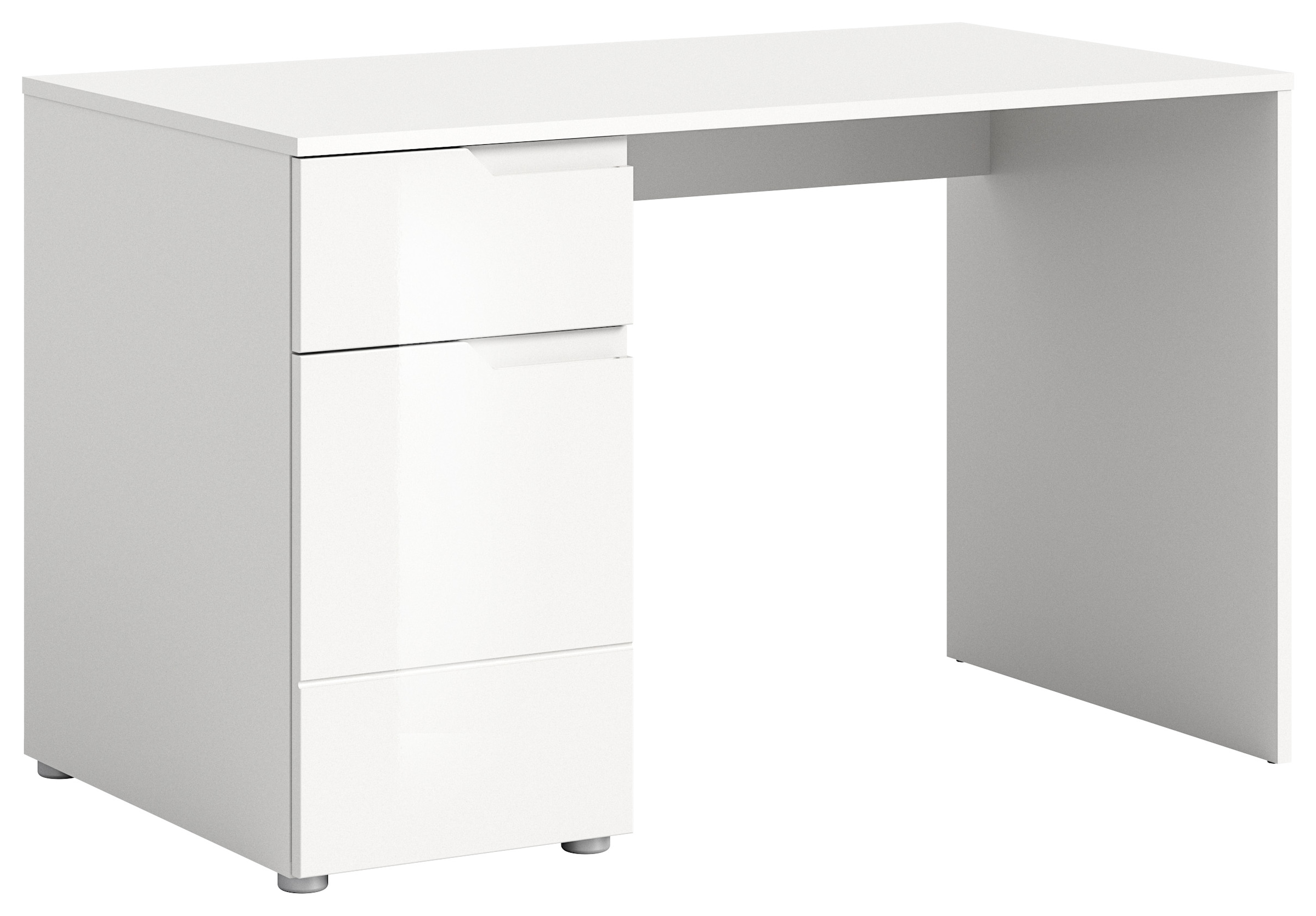 INOSIGN Schreibtisch »CAPRI, 1 Schubkasten & 1Tür inkl. eingefasster Griffmulde«, Computertisch, Home-Office-Tisch, Bürotisch, Office Desk