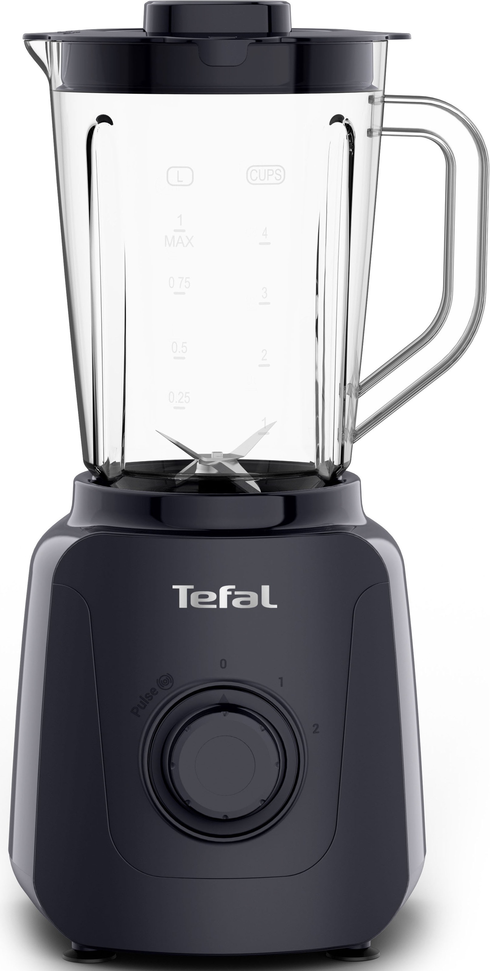 Tefal Standmixer »Blendforce Essential« 450 W 1 L, 2 Geschwindigkeitsstufen, Pulsmodus, inkl. Zerkleinerer