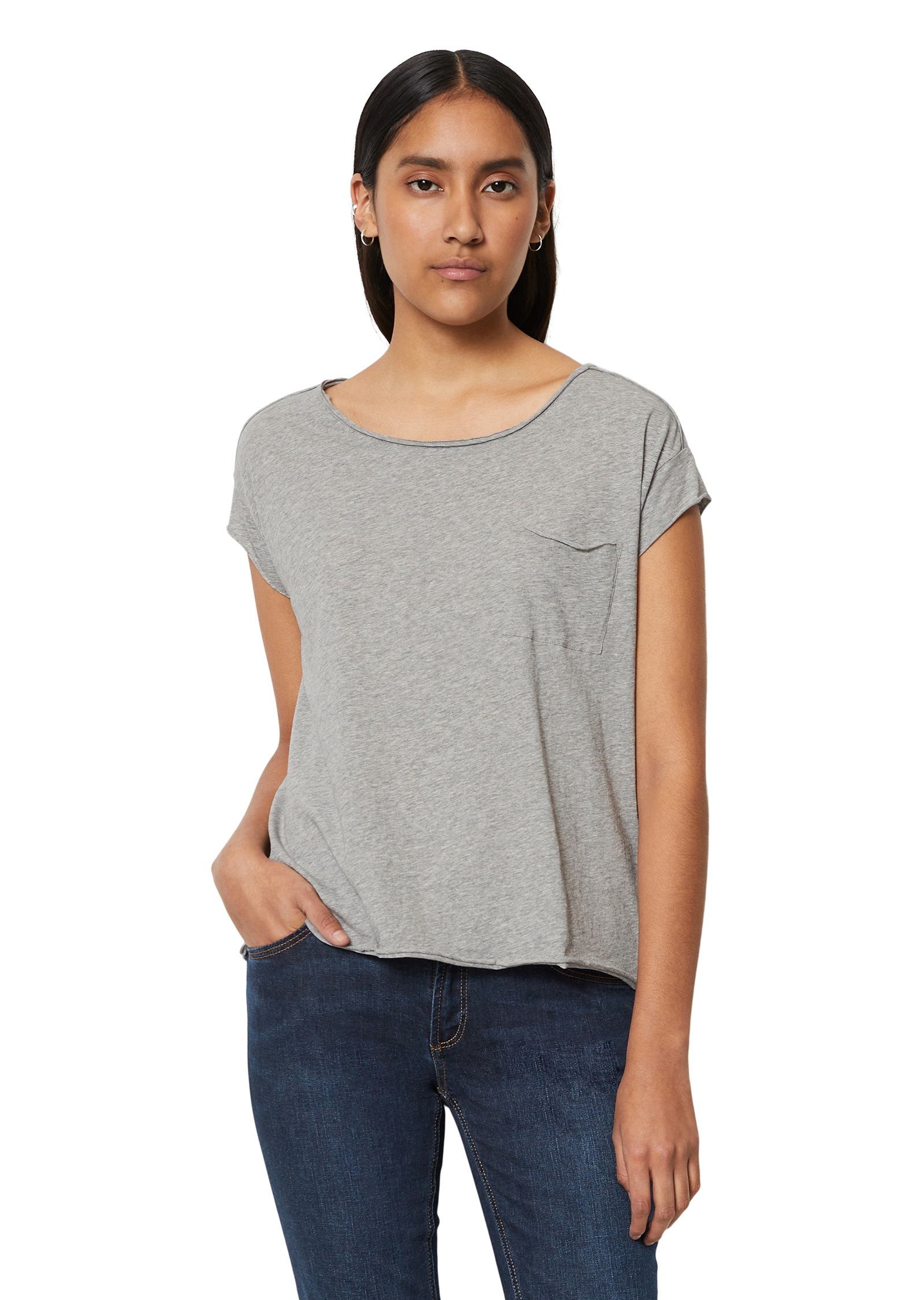 Marc OPolo DENIM T-Shirt "aus Organic Cotton" günstig online kaufen