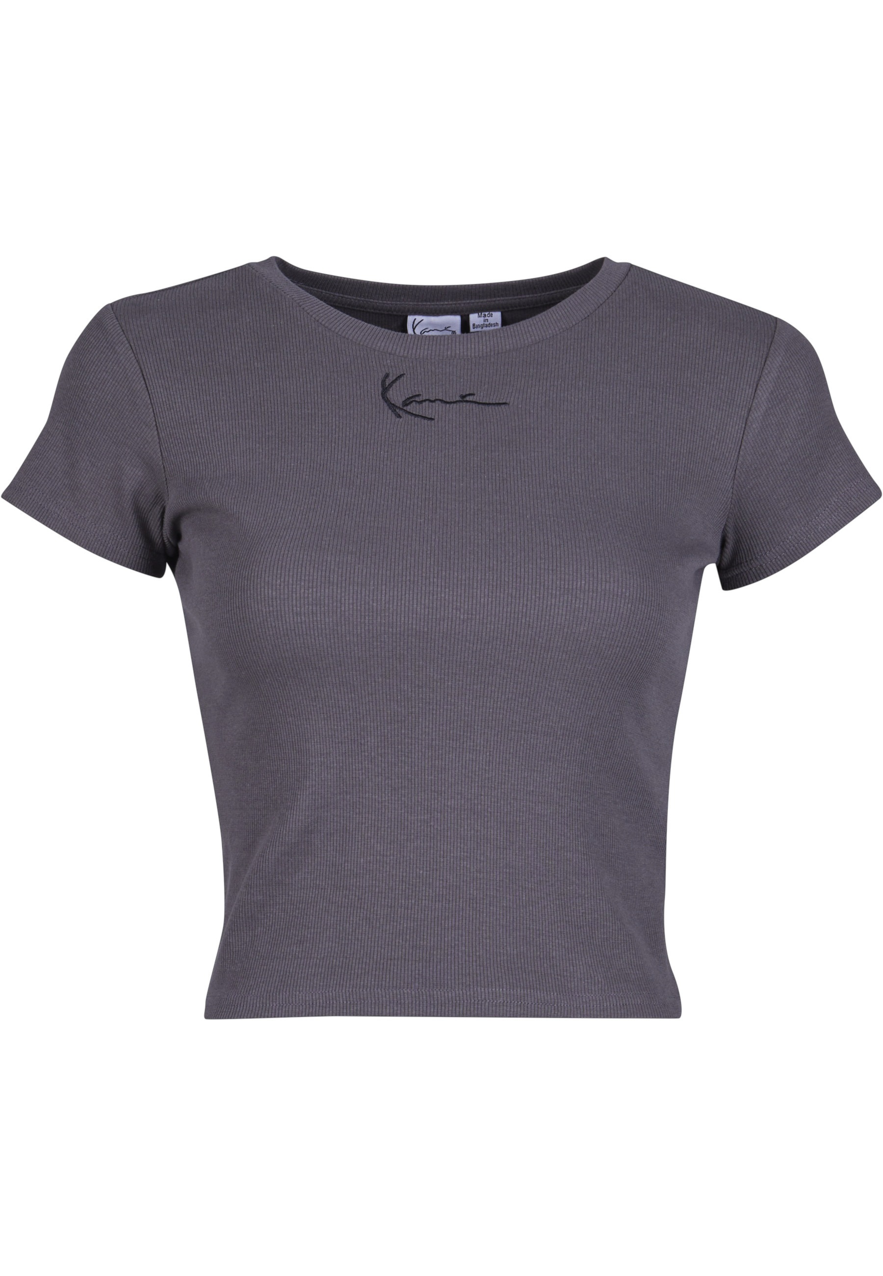 Karl Kani Langarmhemd "Karl Kani Damen KW233-032-2 KK Small Signature Tight Rib Tee" 1 Stk.