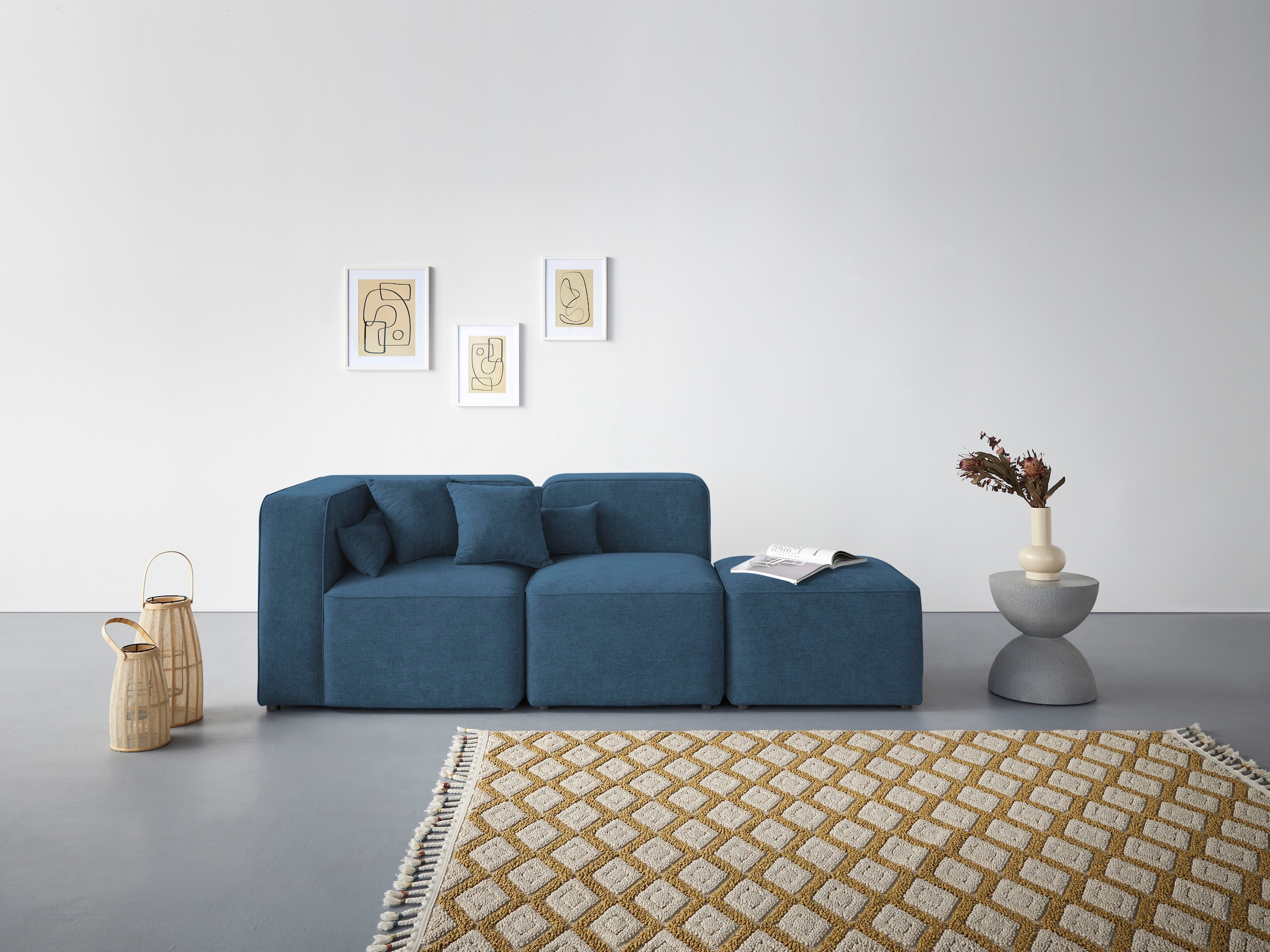 Home affaire 3-Sitzer "Sundstrup" Modulserie, individuelle Zusammenstellung günstig online kaufen