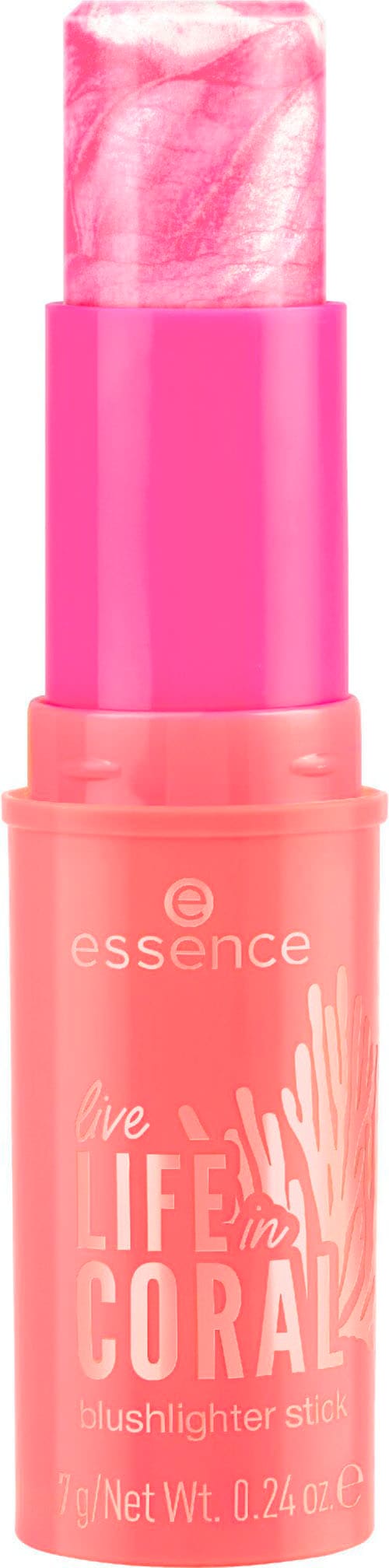 Essence Rouge »live LIFE in CORAL blushlighter stick«, (Set, 3 tlg.), mit cremiger Textur