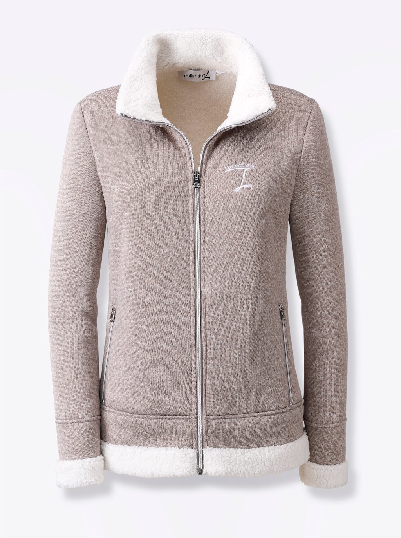 Casual Looks Strickfleecejacke