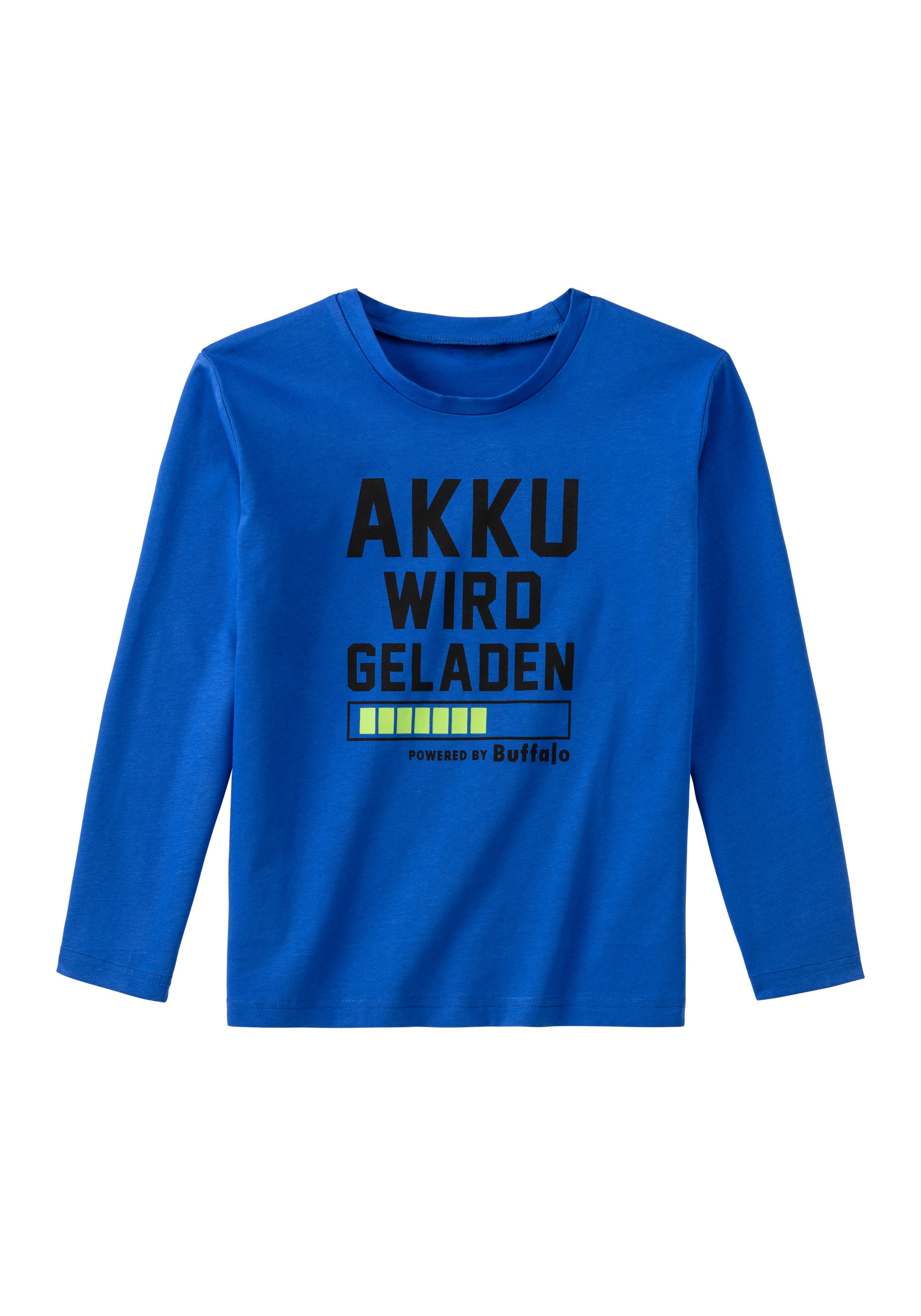 Thumbnail - Buffalo Pyjama 1 Stück, 2 tlg. Schlafanzug mit Spruch Akku wird geladen