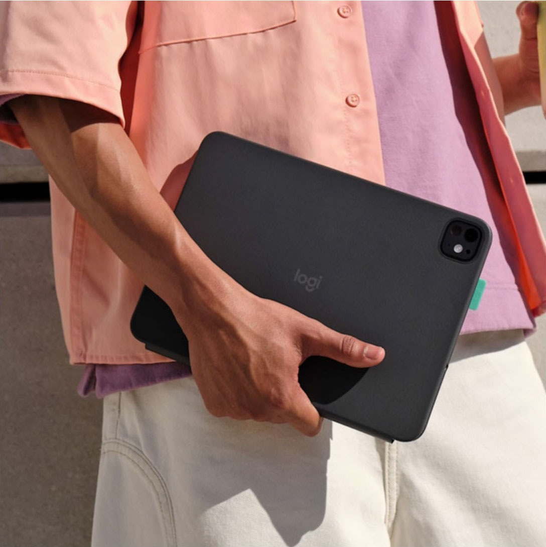 Logitech iPad-Tastatur »Flip Folio für iPad Pro 11" (M5/M4) / Air 11" (M2/M3) / Air (5. Gen.)« ()