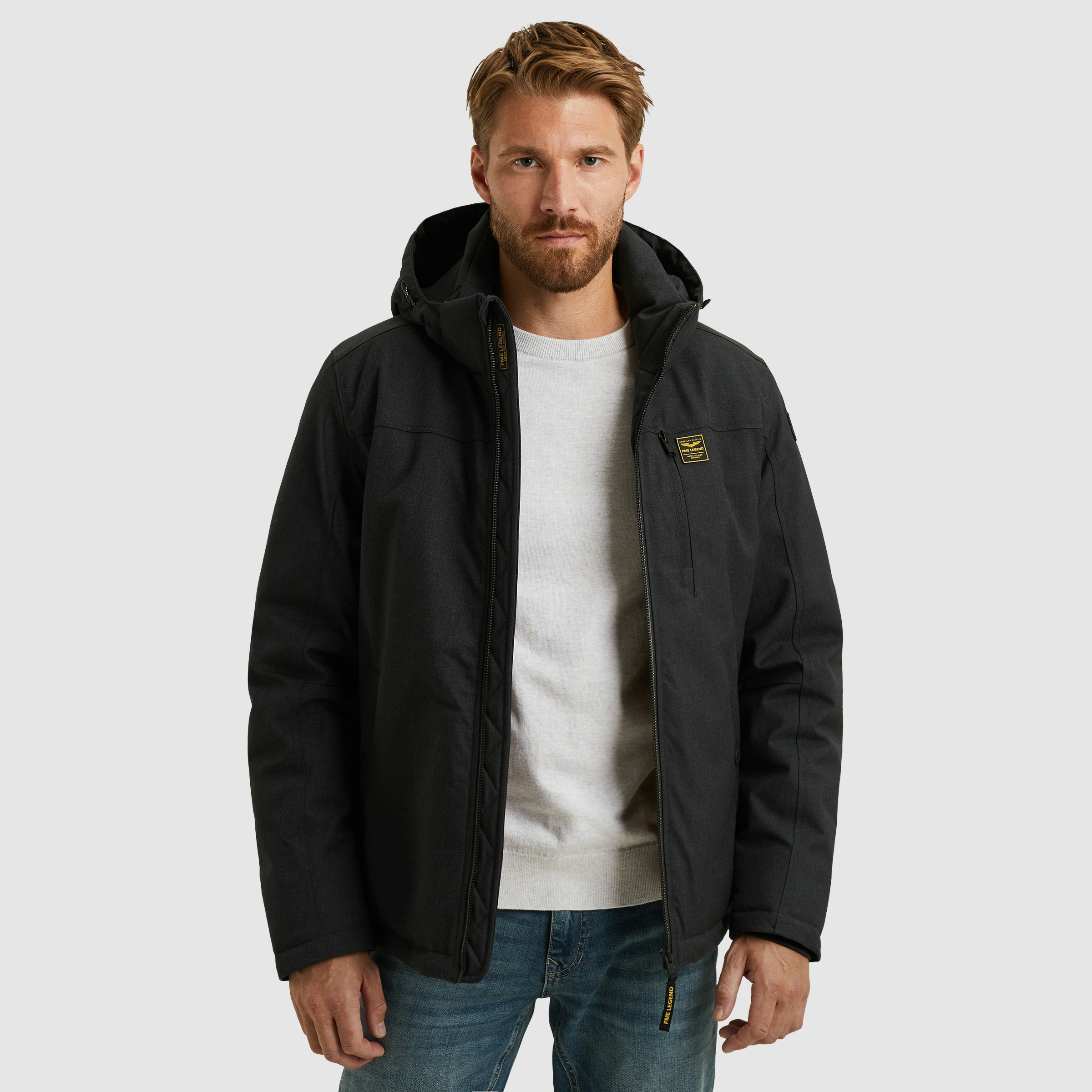 PME LEGEND Winterjacke »STRATOR«, mit Kapuze, Wasserabweisendes Material