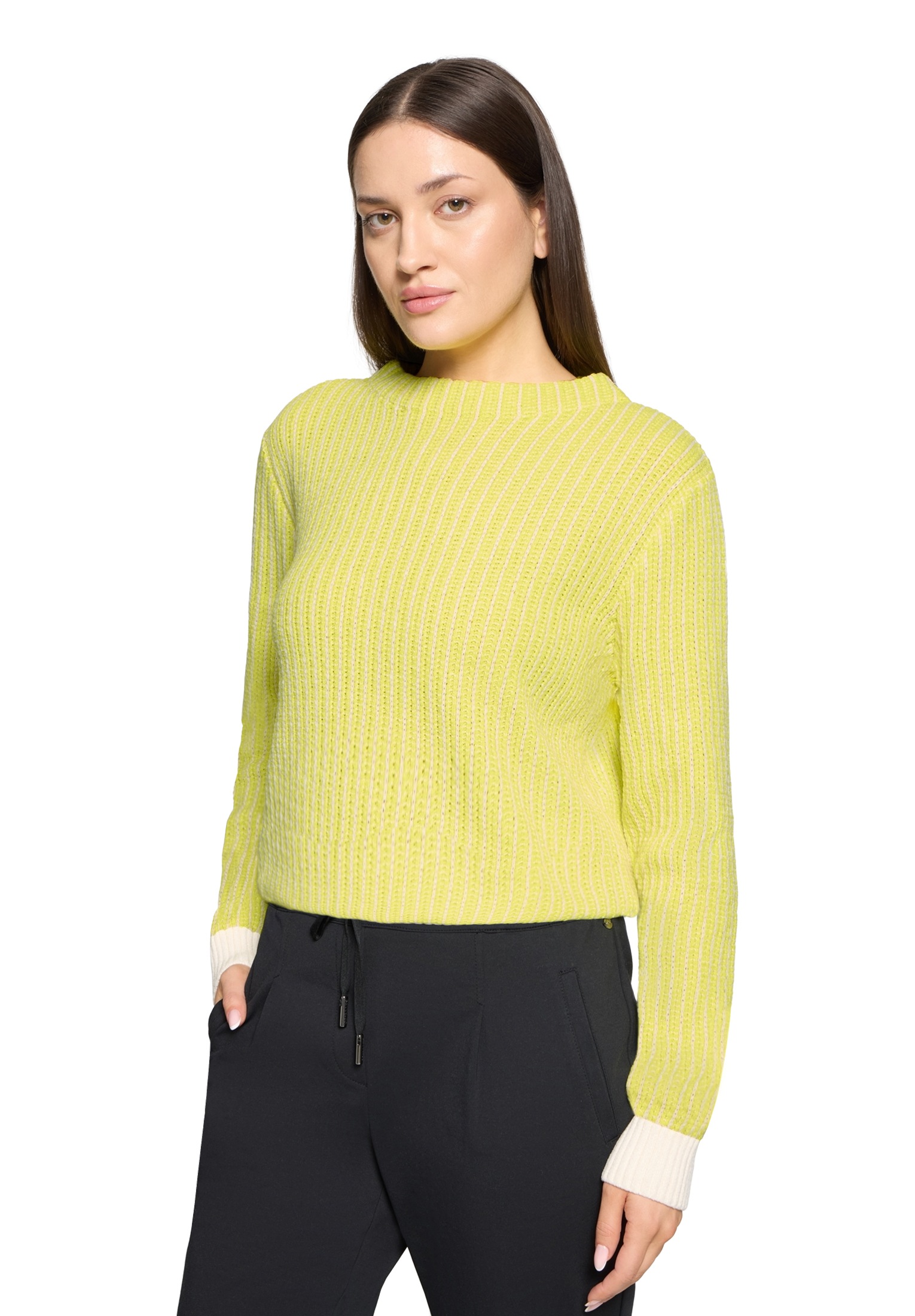 Betty&Co Strickpullover »Damen mit Strickdetails« 1 tlg.