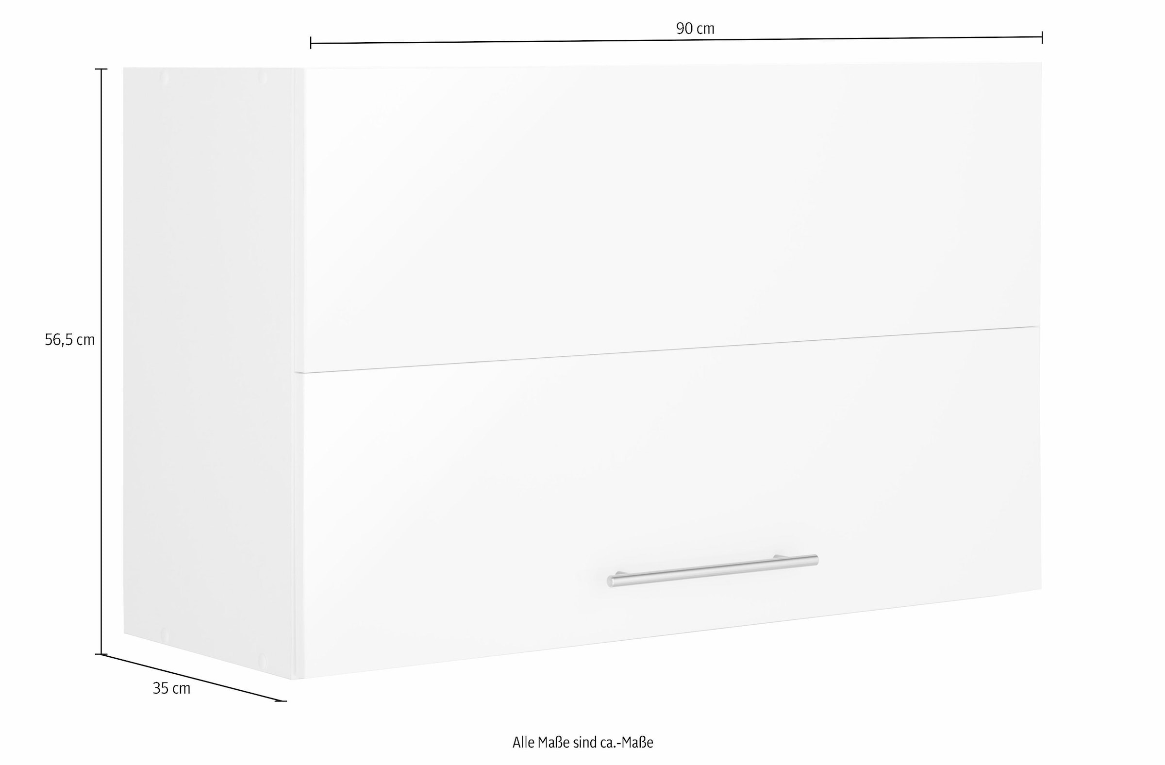 wiho Küchen Faltlifthängeschrank »Ela«, Breite 90 cm bestellen | BAUR