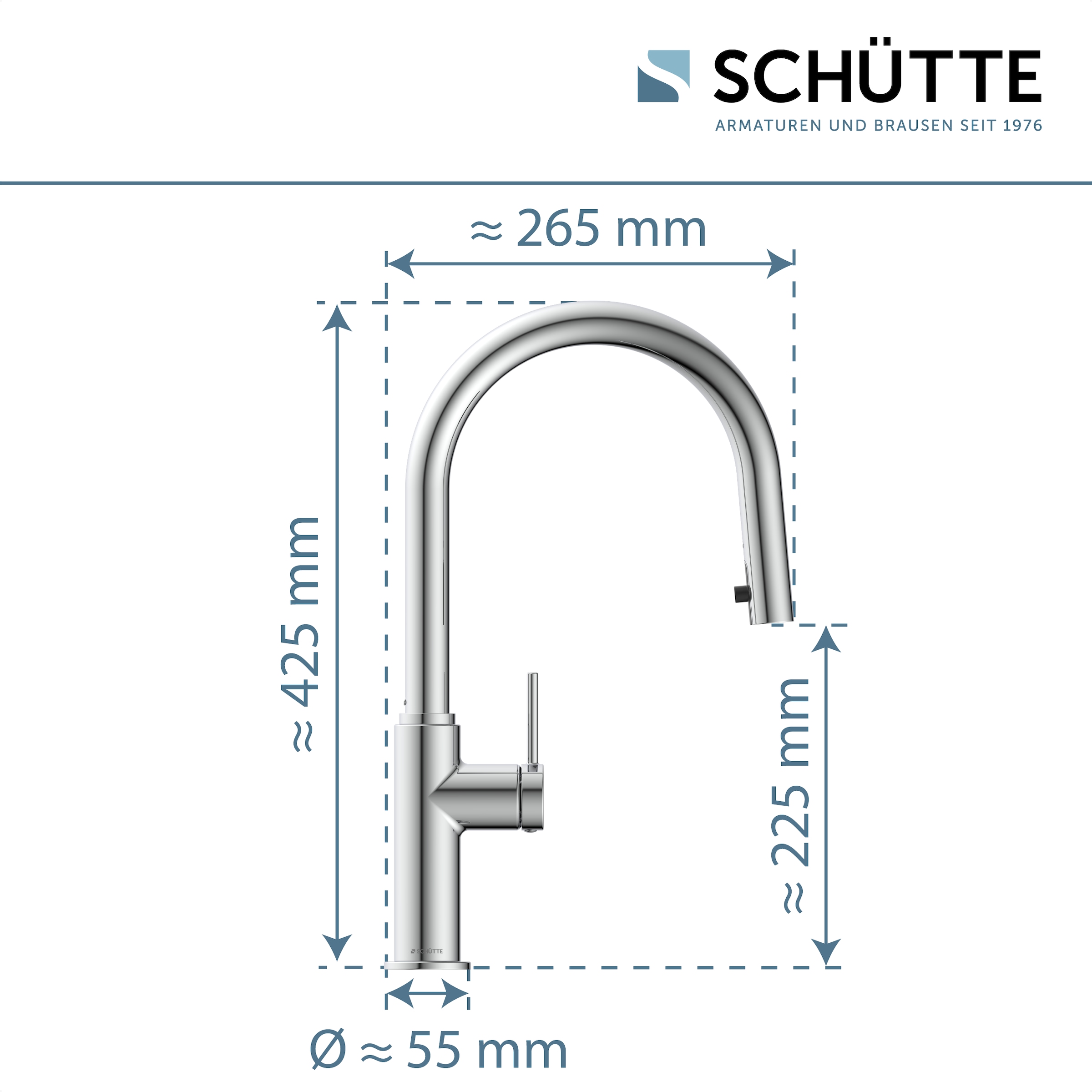 Schütte Spültischarmatur »BLACKPOOL«