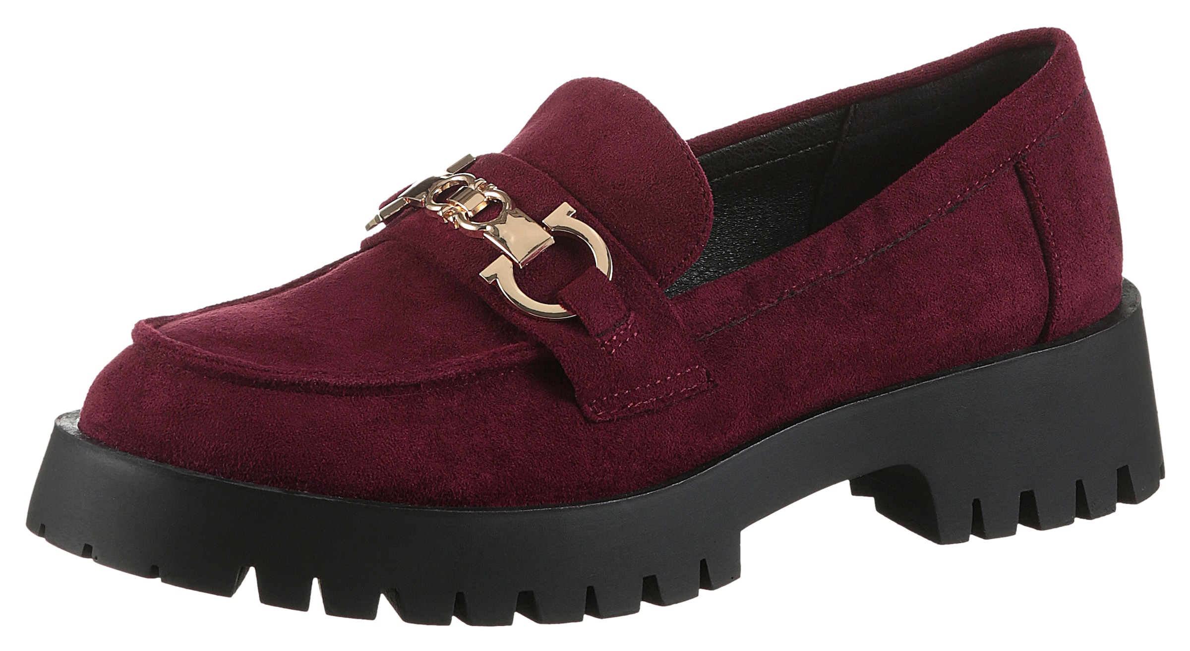 Aniston SHOES Loafer, Slipper, Halbschuh mit Bequemweite G (=weit) - NEUE KOLLEKTION