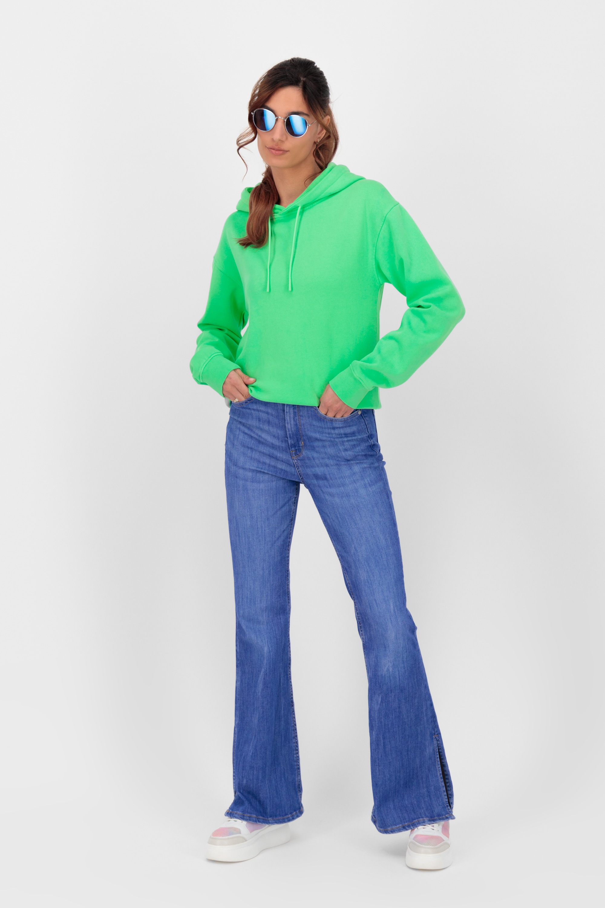 Alife & Kickin Kapuzensweatshirt »Damen ThaneeAK A«, Basic Hoodie Kapuzenpullover, Sweatshirt mit Kapuze