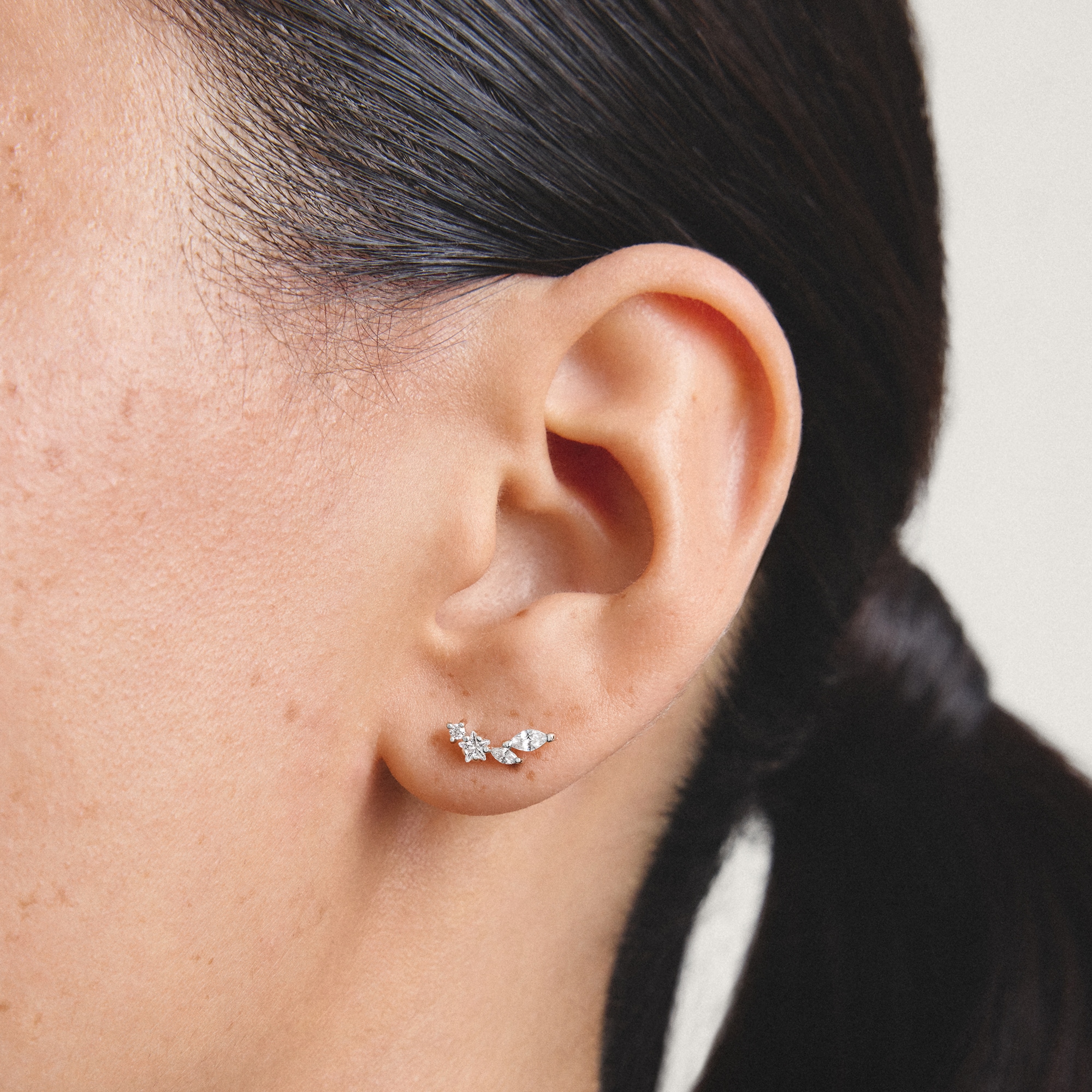 THOMAS SABO Paar Ohrstecker »Silber« mit Zirkonia (synth.)