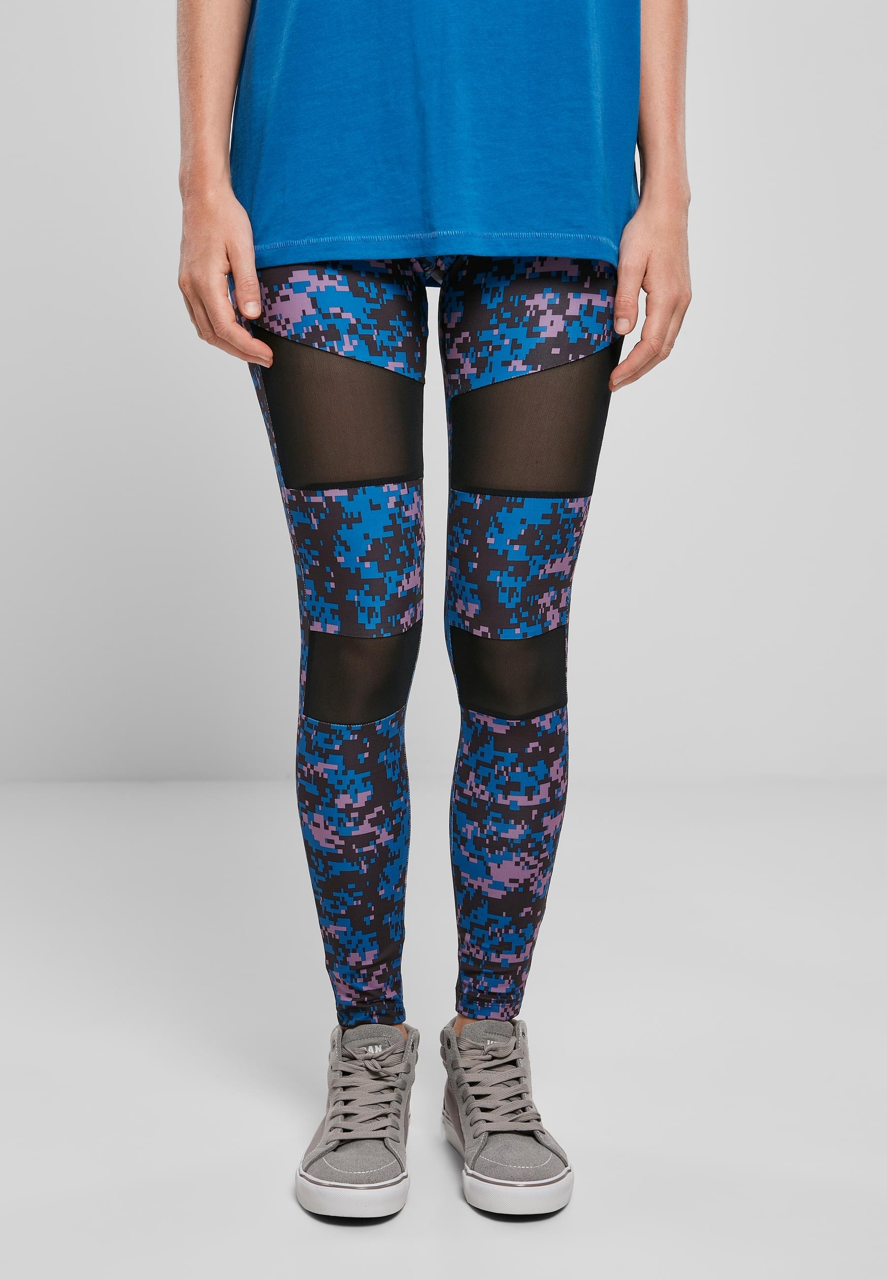 URBAN CLASSICS Leggings »Urban Classics Damen Ladies Camo Tech Mesh Leggings«, (1 tlg.)