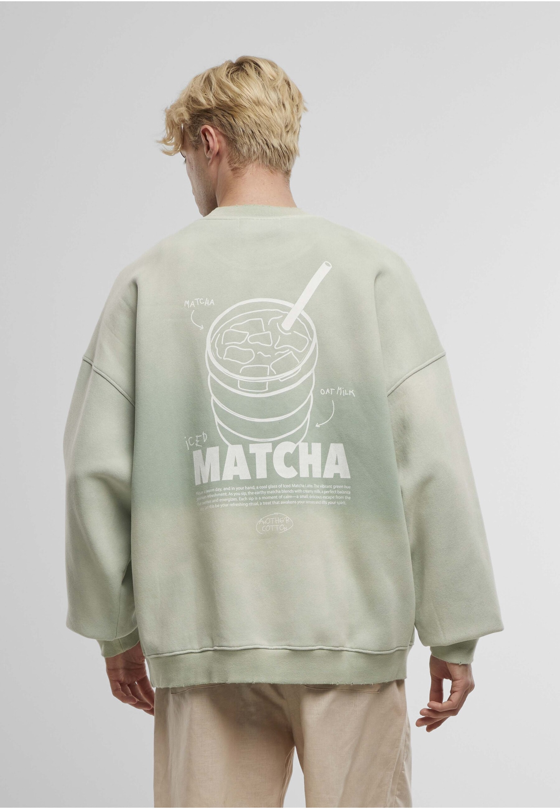 Another Cotton Lab Sweater »Another Cotton Lab Matcha Oversized Washed Sweater«, 1
