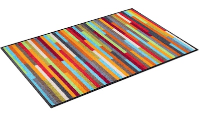 wash+dry by Kleen-Tex Fußmatte »Mikado Stripes«, rechteckig, 7 mm Höhe,... kaufen