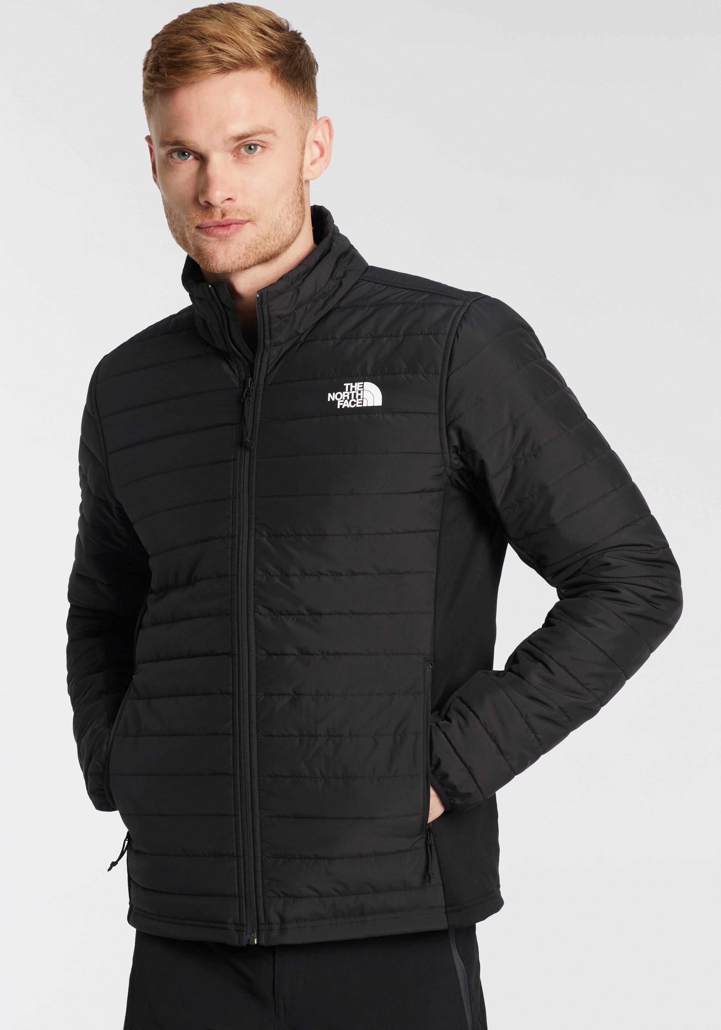 The North Face Funktionsjacke "M CANYONLANDS HYBRID JACKET" ohne Kapuze mit Stehkragen, wärmeisolierend