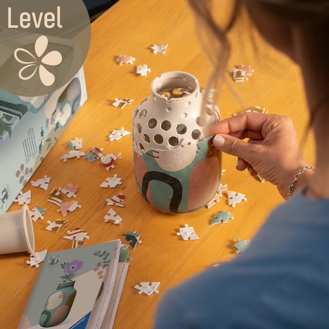Ravensburger 3D-Puzzle »Vase Organic Sage« Made in Europe