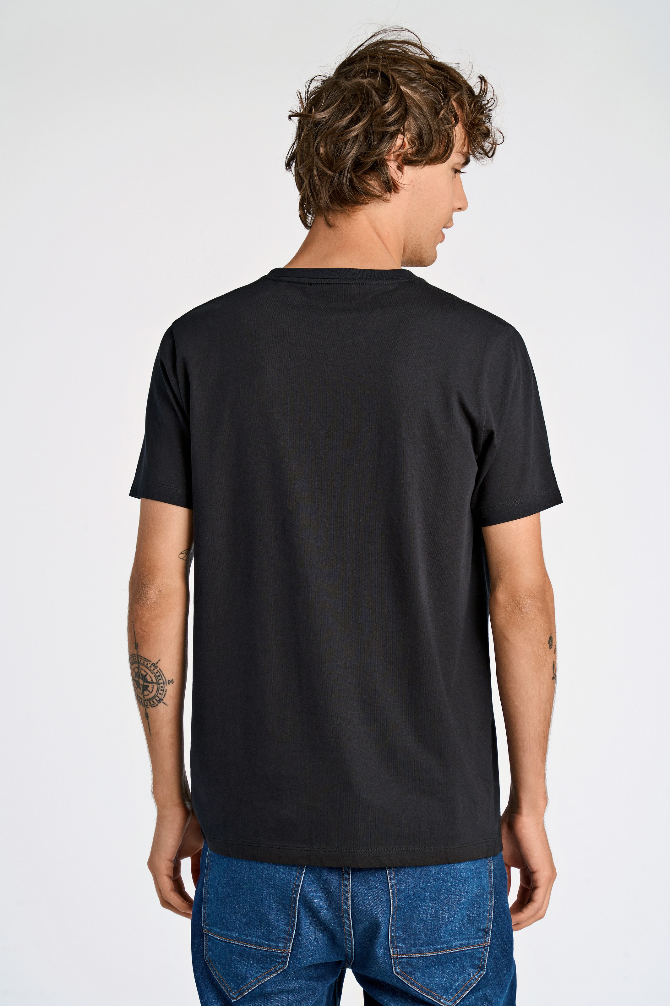 Lindbergh T-Shirt Relaxed Fit Black/White XL 2