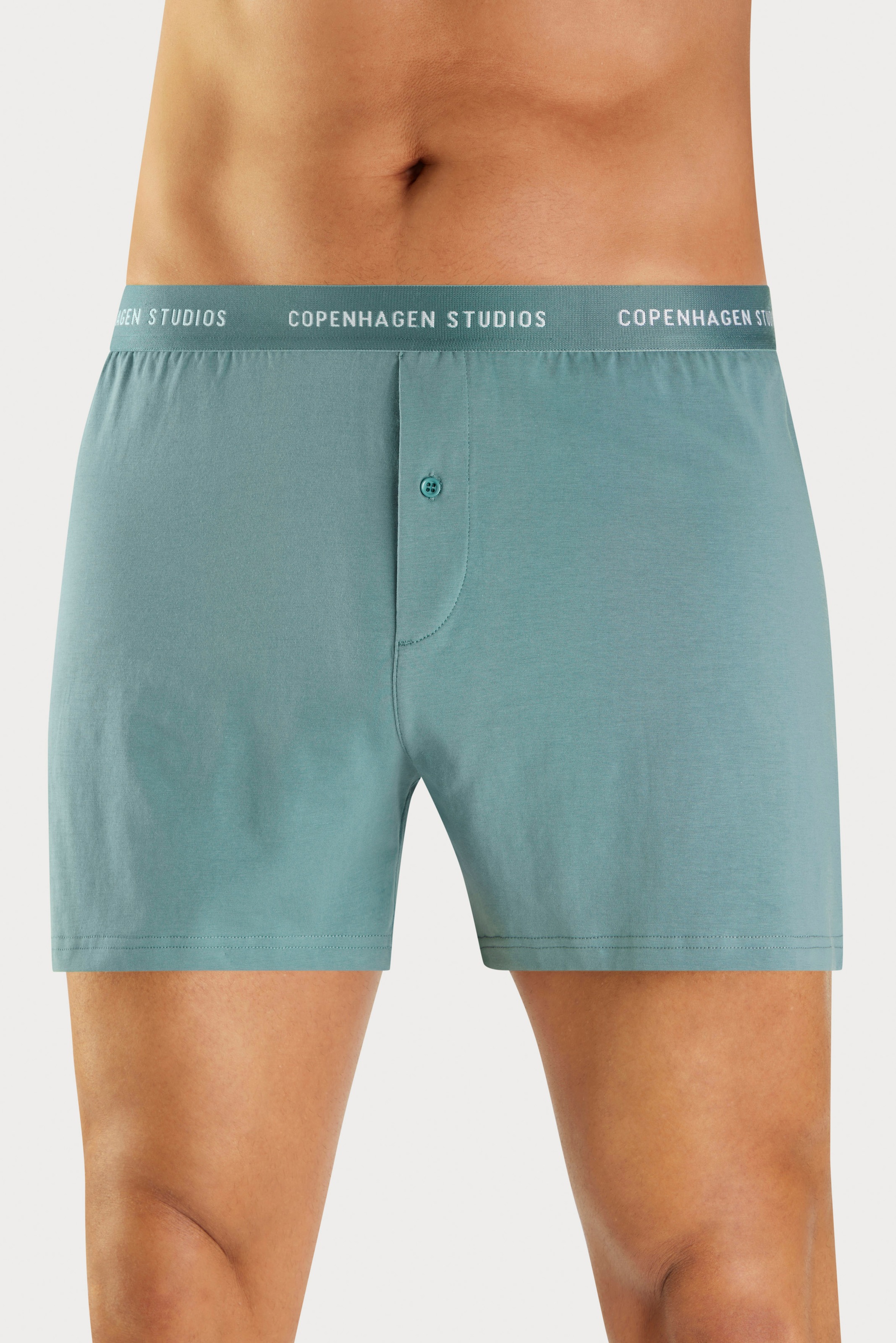 Copenhagen Studios Weiter Boxer, (2 St., Packung), mit farbigem Logo-Bund günstig online kaufen