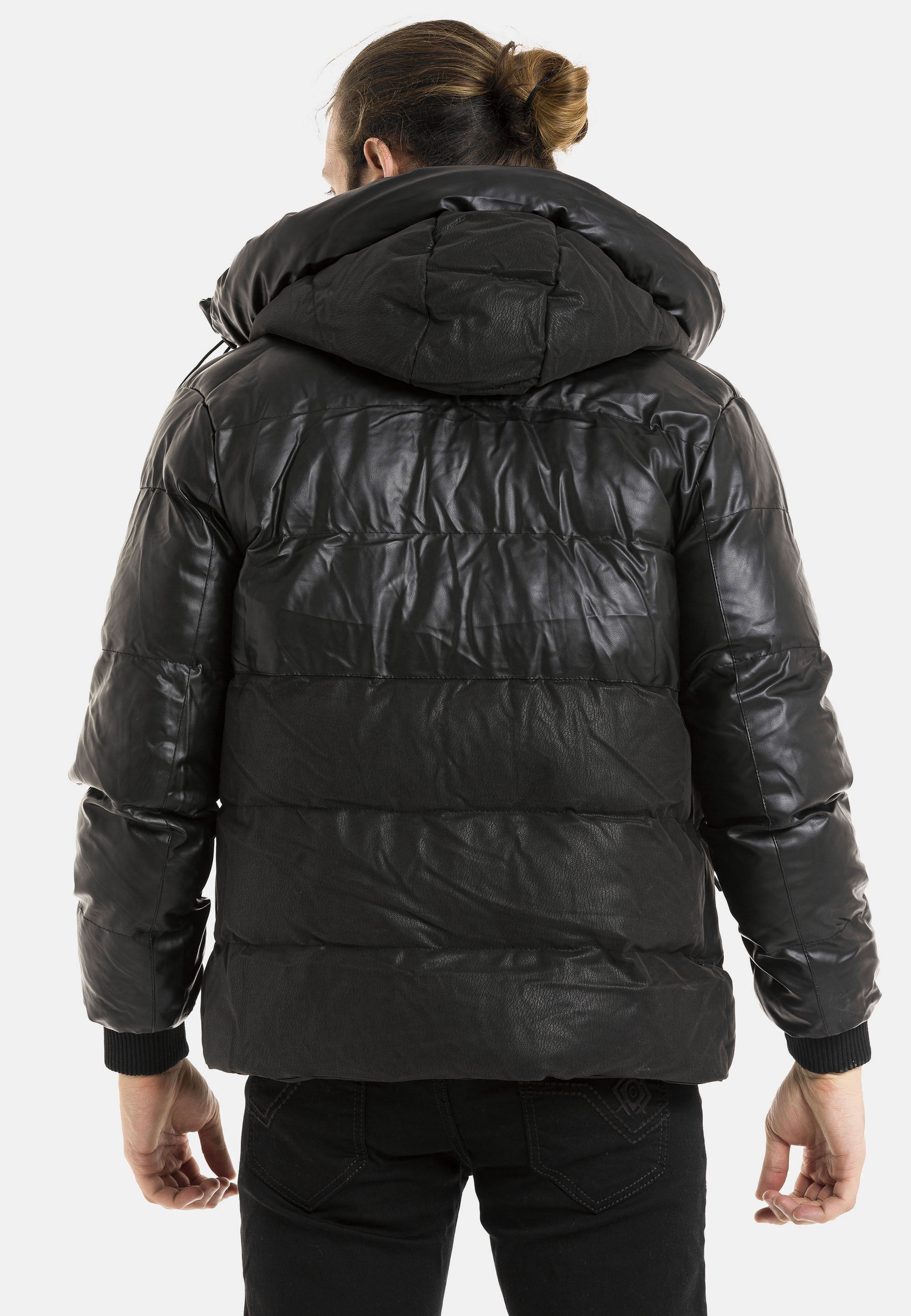 Cipo & Baxx Winterjacke »Jacke«, mit Kapuze, mit Kapuze