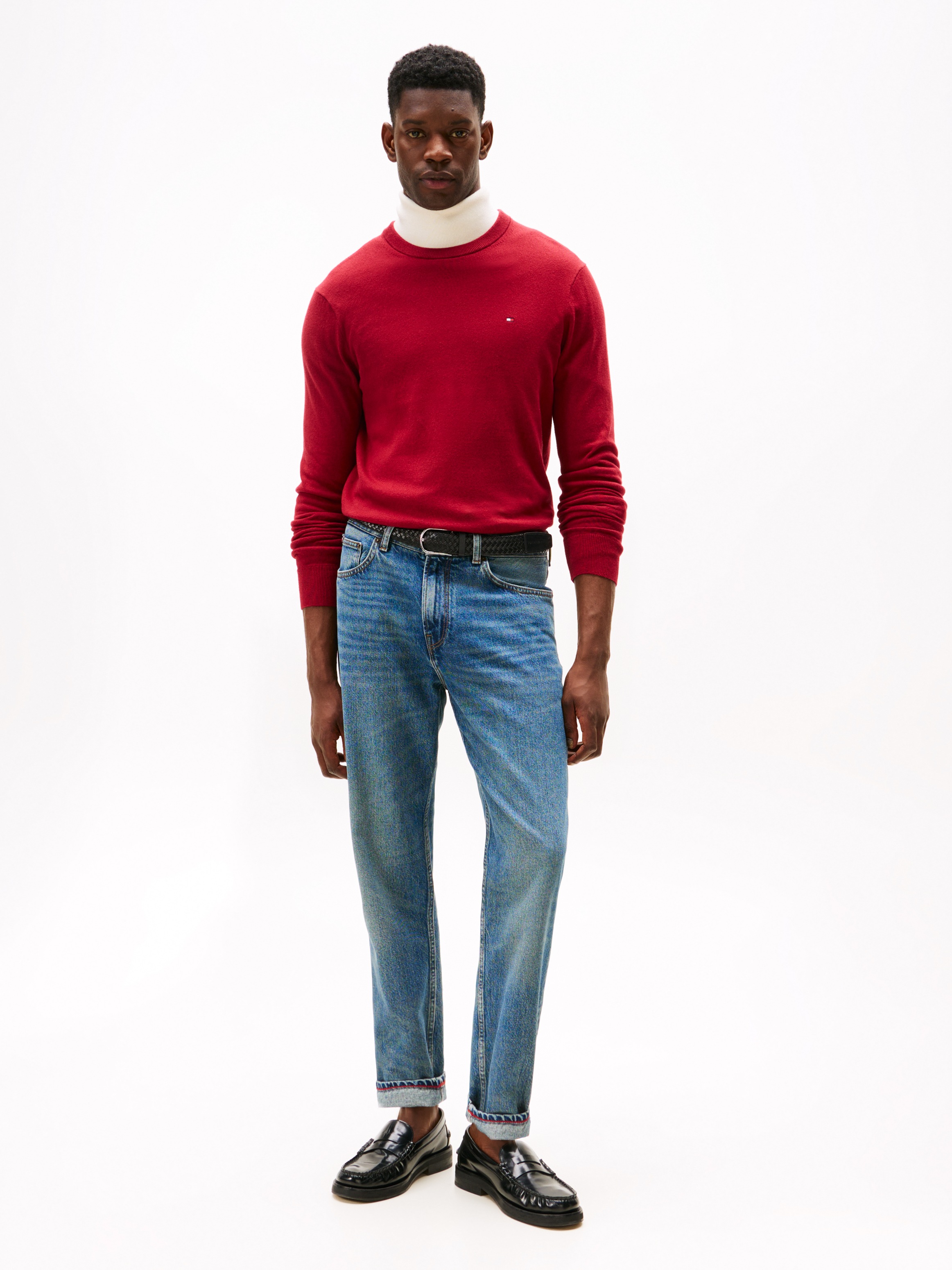 Thumbnail - Tommy Hilfiger Rundhalspullover "PIMA ORG CTN CASHMERE CREW NECK"