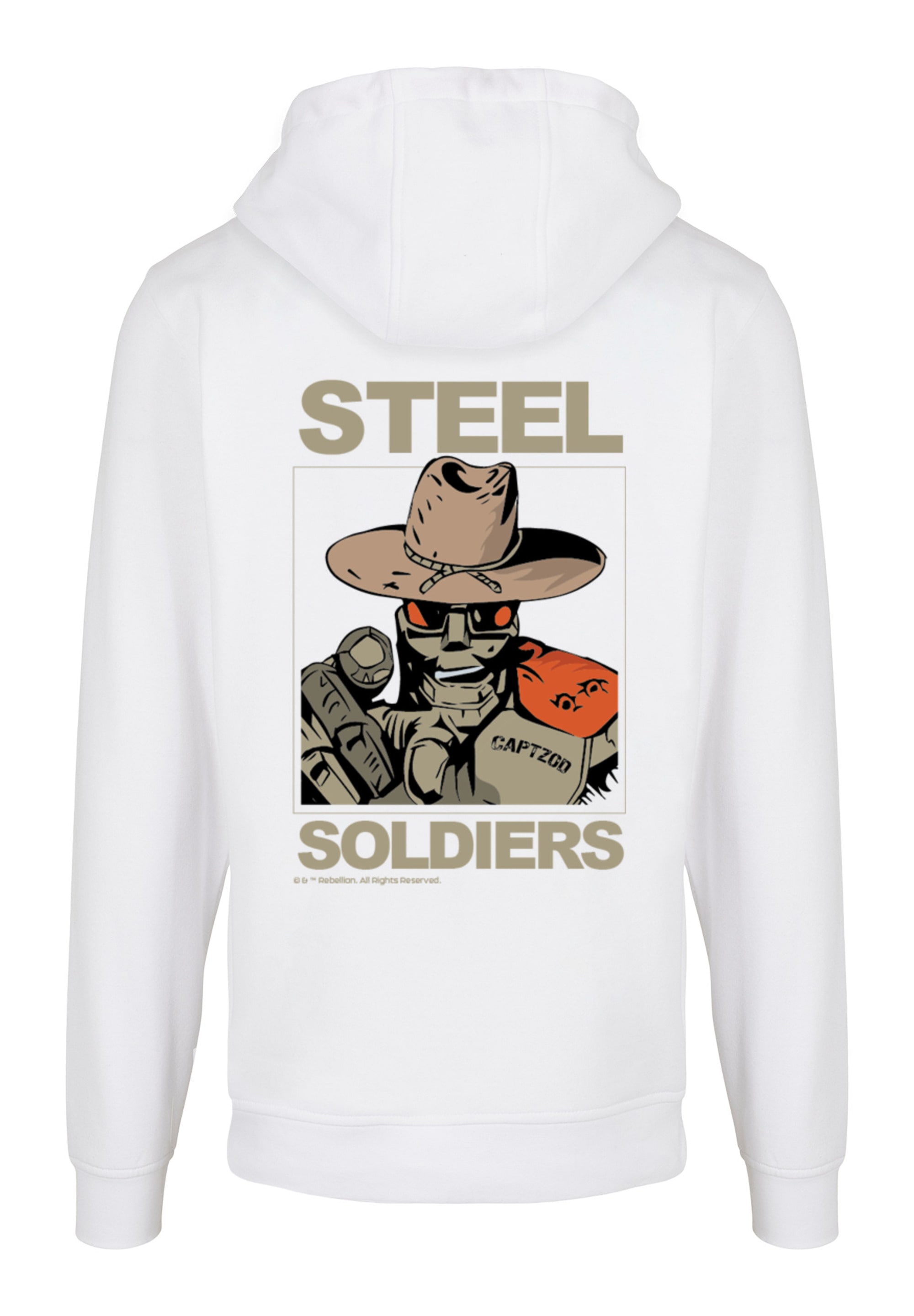 F4NT4STIC Kapuzenpullover "Retro Gaming Steel Soldiers", Print günstig online kaufen