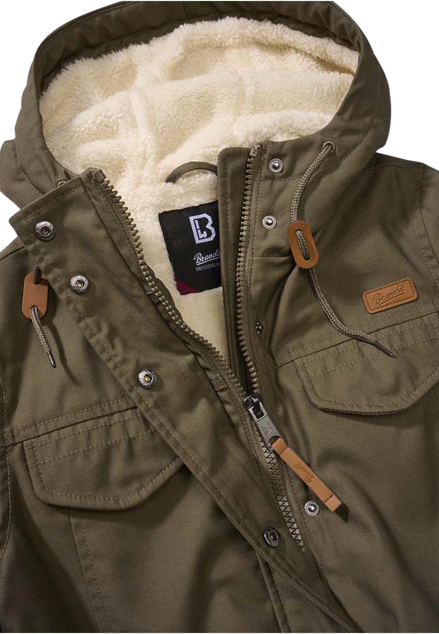 Brandit Parka »Brandit Damen Ladies Marsh Lake Parka« 1 Stk. tlg. mit Kapuze