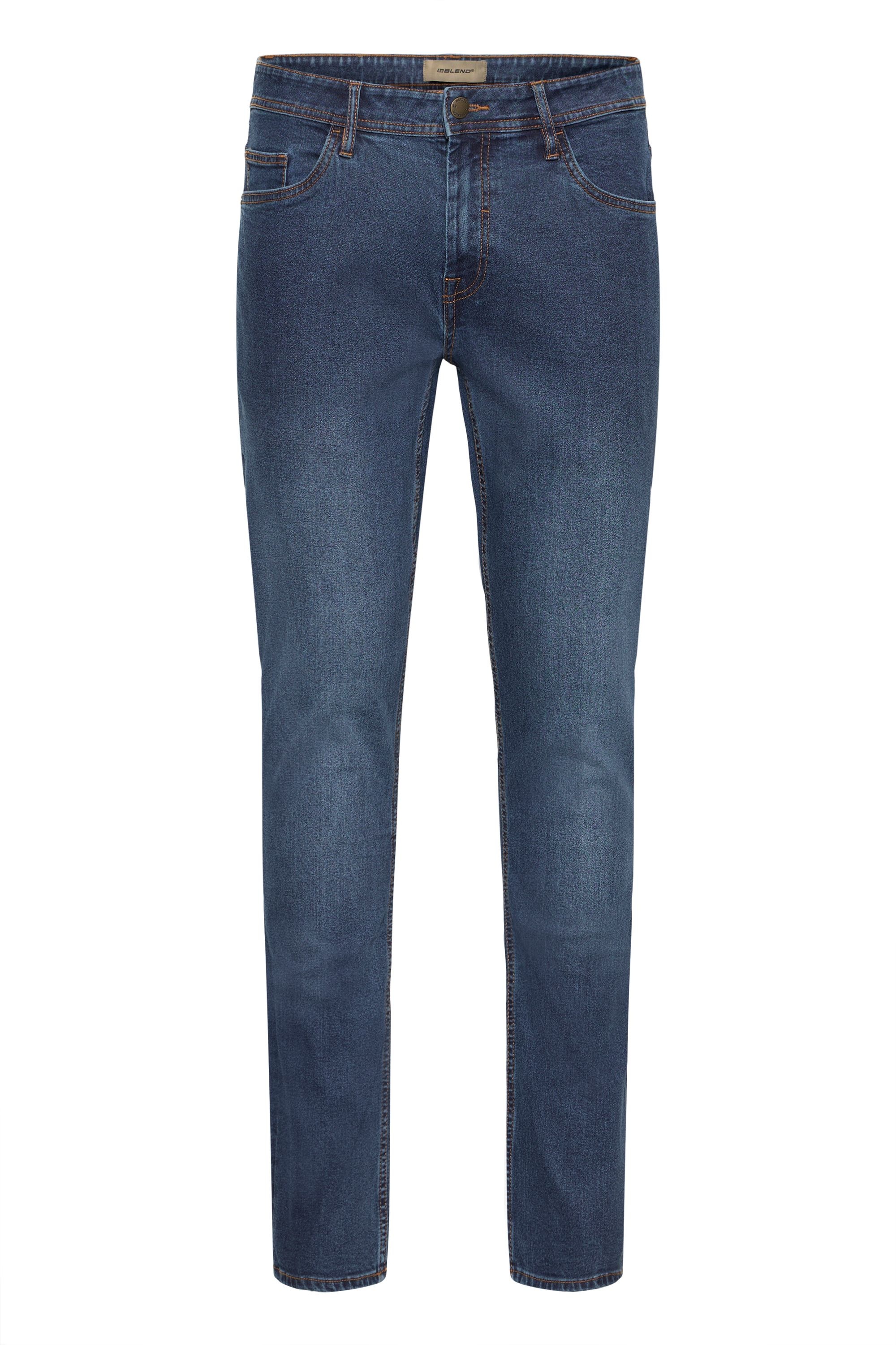 BLEND Herren Slim-fit-Jeans "Slim-fit-Jeans BHZillo", blau, Gr. 38, Obermaterial: 68% Baumwolle CO. 27% Polyester PES. 3% Viskose CV. 2% Elasthan