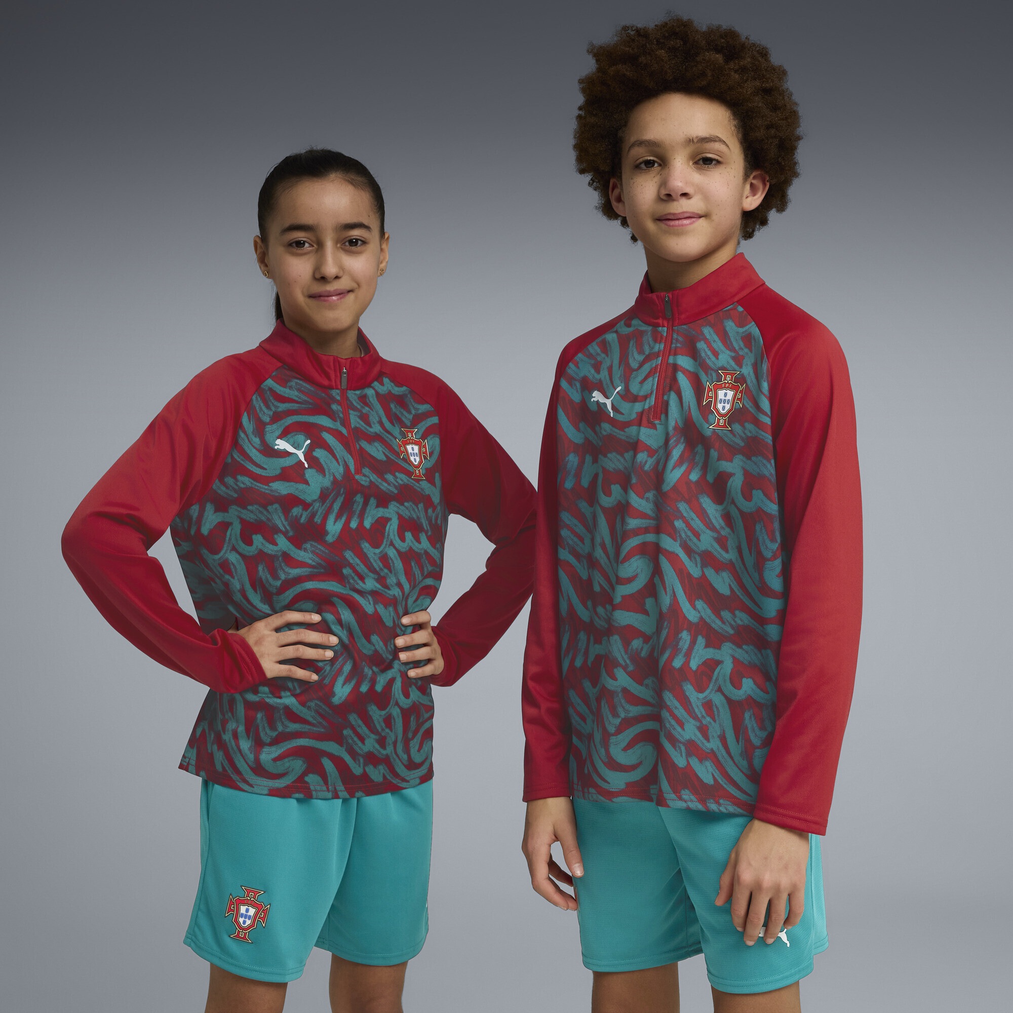 PUMA T-Shirt »Portugal Aufwärmoberteil Jugendliche«