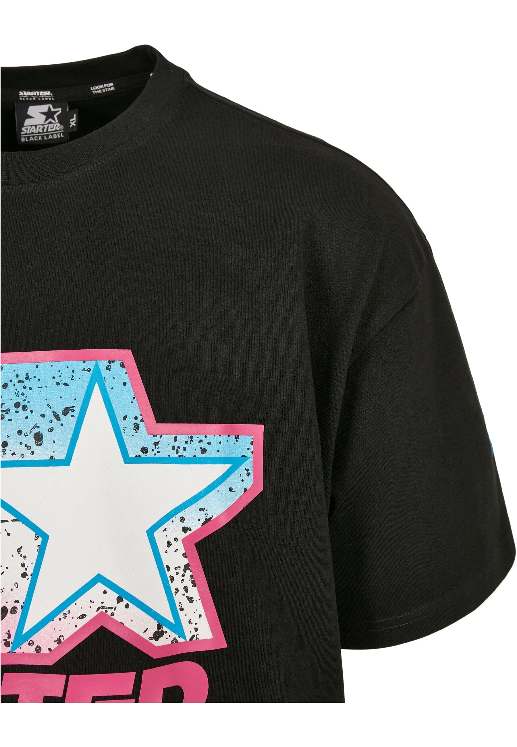Starter Black Label T-Shirt »Starter Black Label Herren Starter Multicolored Logo Tee«, (1 tlg.)