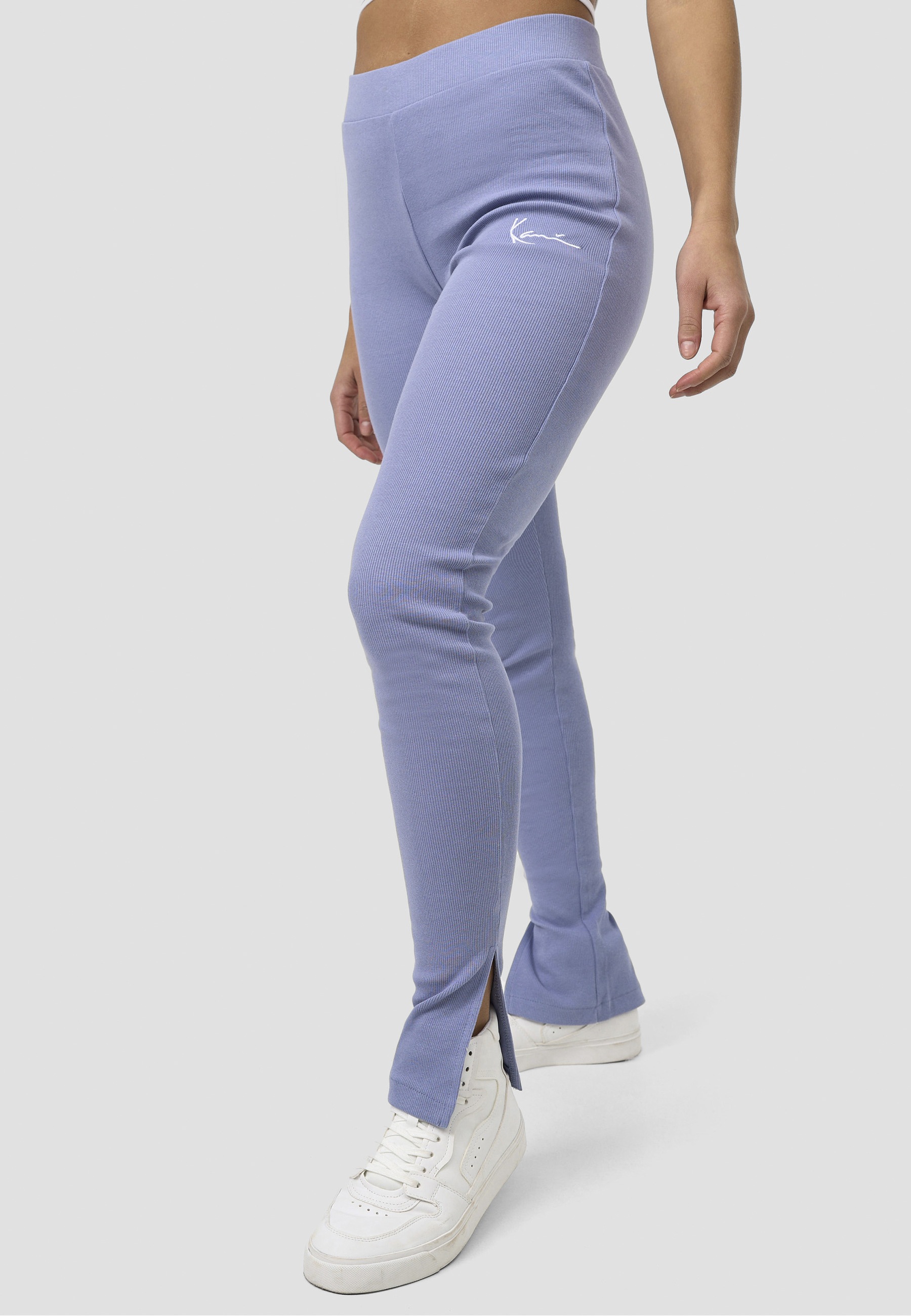 Karl Kani Leggings »Karl Kani Damen KW221-023-1 Small Signature Slit Rib Leggings«
