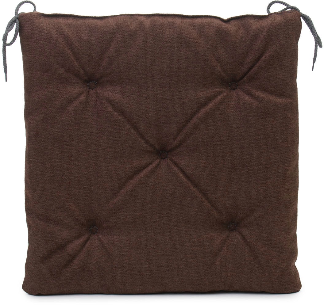 Gözze Sitzauflage "Darco Uni" 1 Stück, Maße: 40 x 40 x 4 cm, mit Füllung, m günstig online kaufen