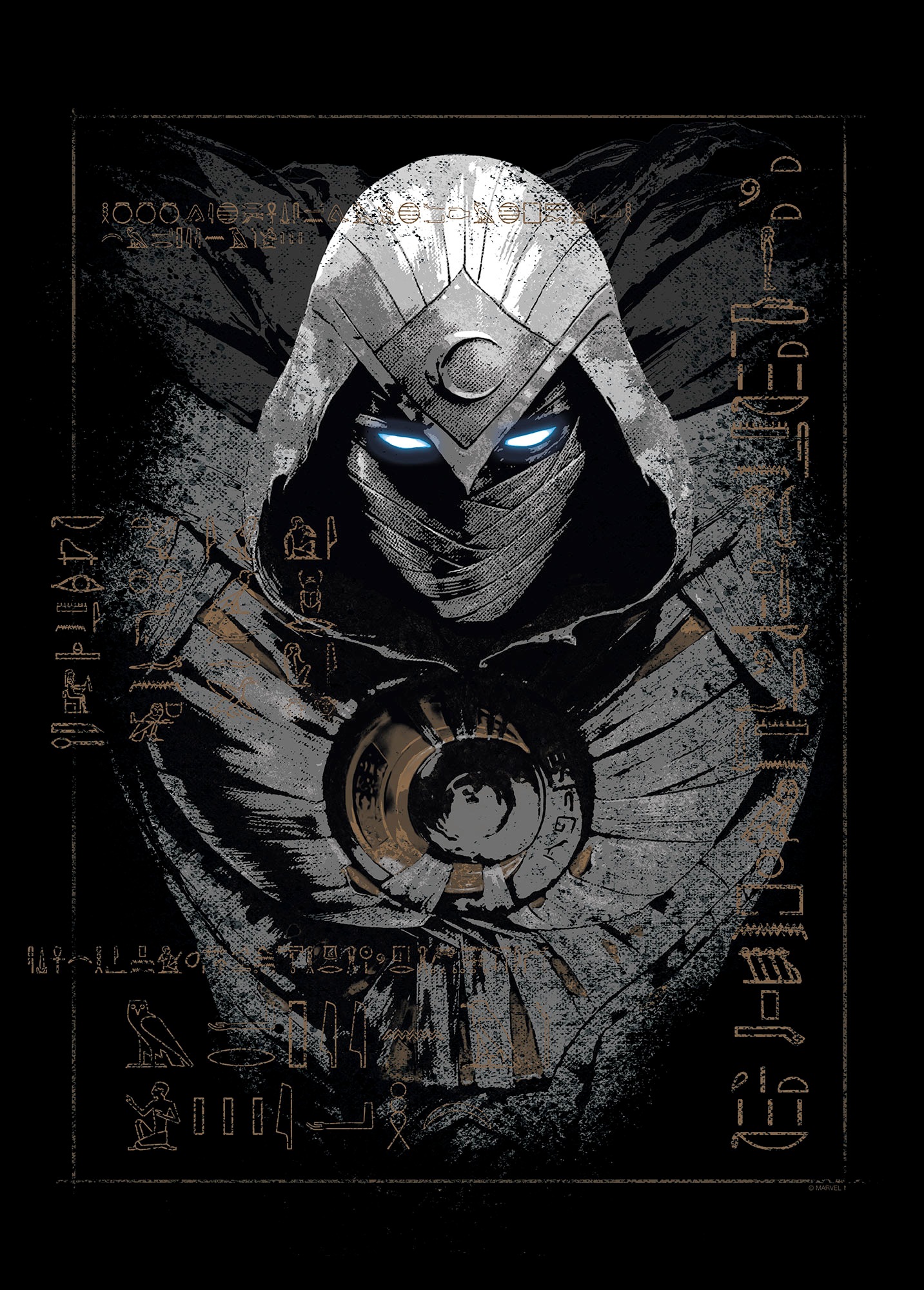 Komar Paveikslas »Moon Knight Darkness Ahead...