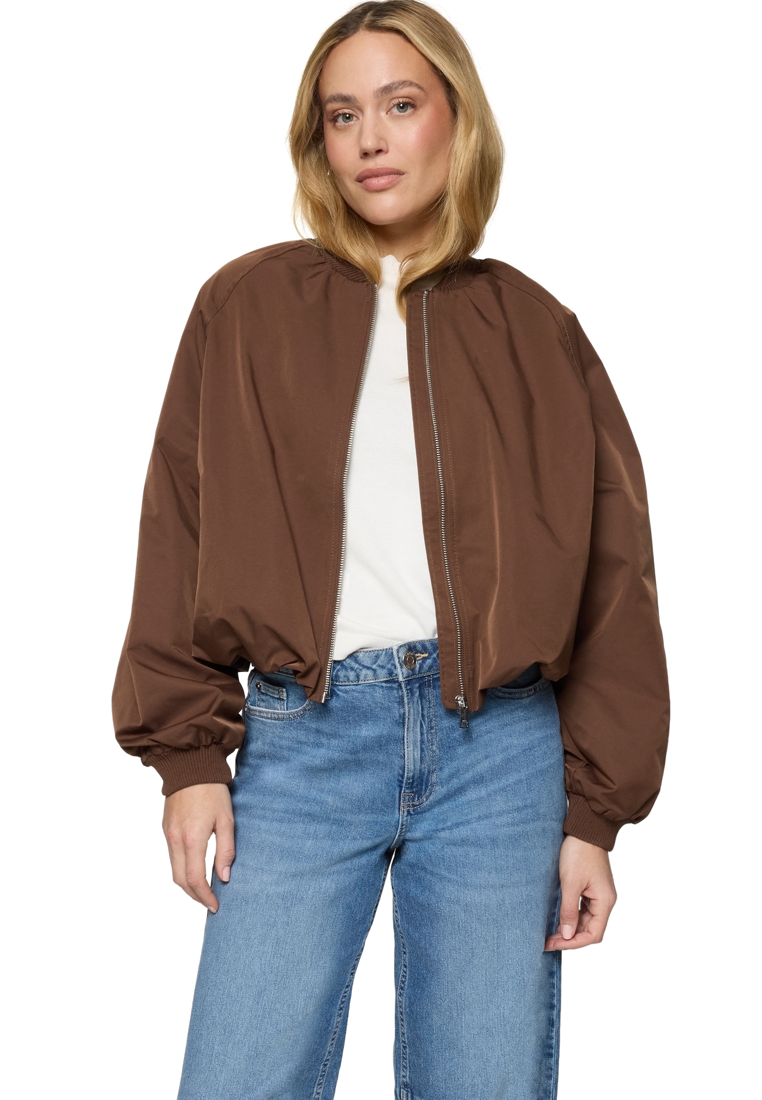 Zero Canvasjacke "Damen mit Reißverschluss" günstig online kaufen